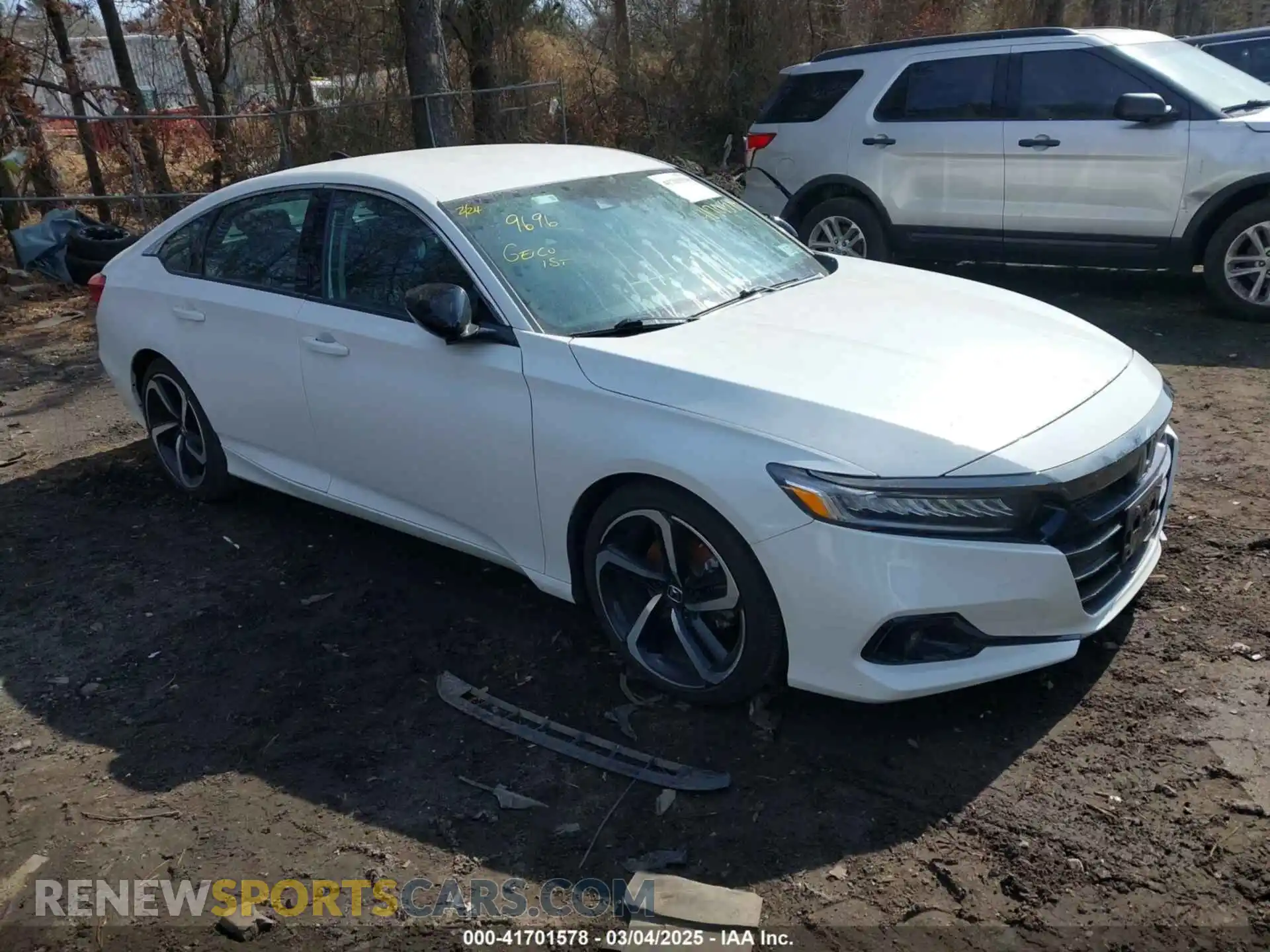 1 Photograph of a damaged car 1HGCV1F45MA074997 HONDA ACCORD 2021