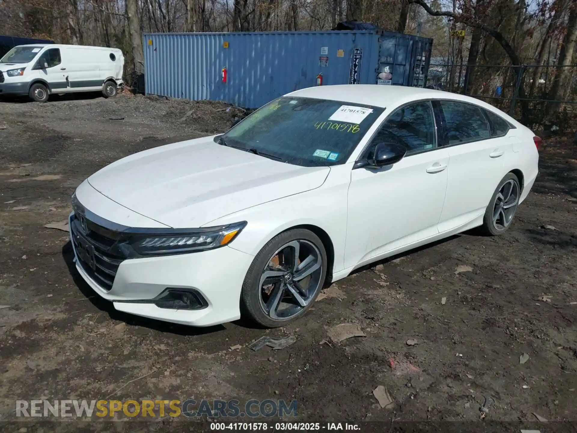2 Photograph of a damaged car 1HGCV1F45MA074997 HONDA ACCORD 2021