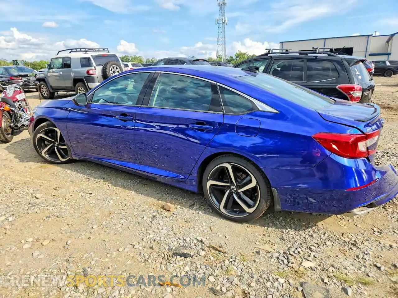 2 Photograph of a damaged car 1HGCV1F45MA091265 HONDA ACCORD 2021