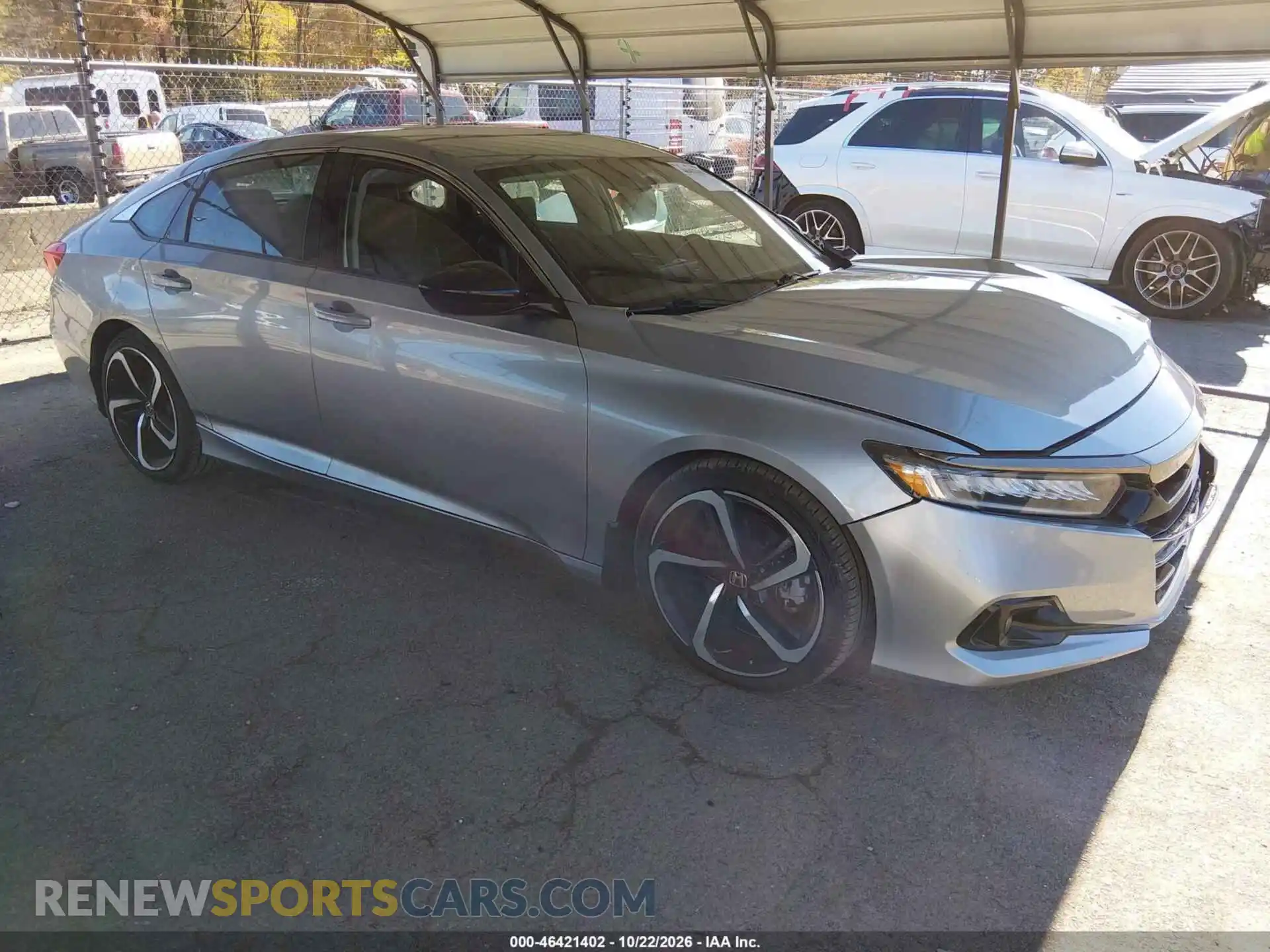 1 Photograph of a damaged car 1HGCV1F46MA009902 HONDA ACCORD 2021