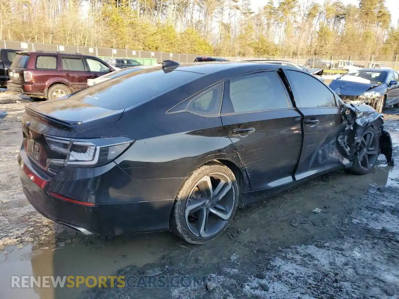 3 Photograph of a damaged car 1HGCV1F46MA021080 HONDA ACCORD 2021