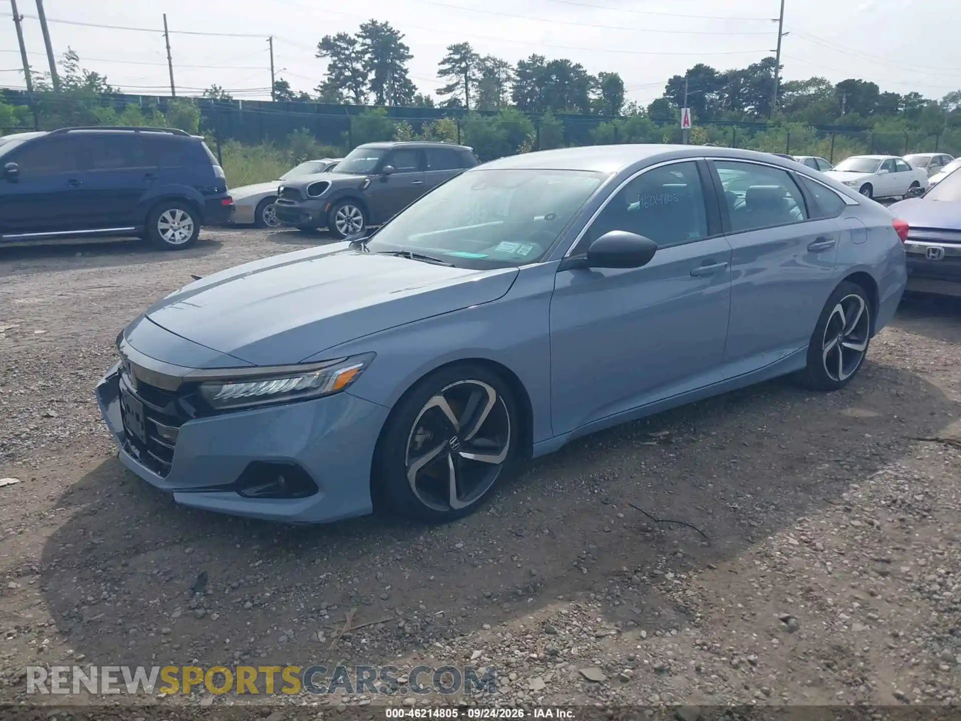 2 fotografías del automóvil dañado 1HGCV1F46MA024352 HONDA ACCORD 2021