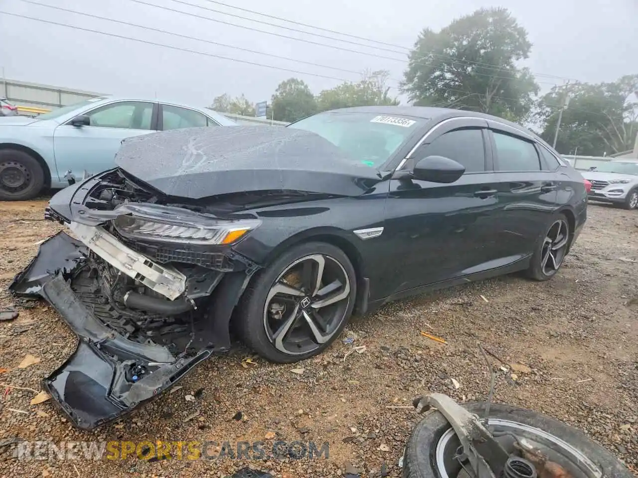 1 Photograph of a damaged car 1HGCV1F46MA031656 HONDA ACCORD 2021