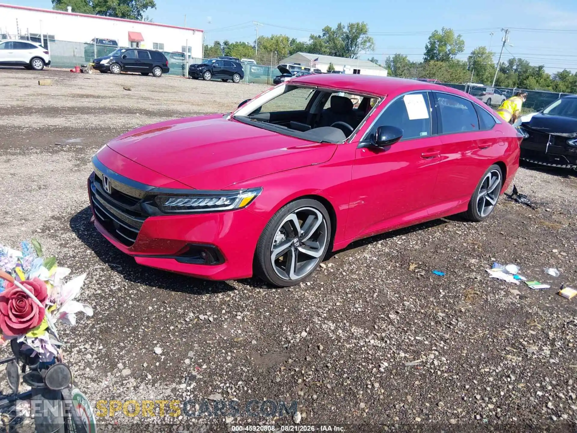 2 Photograph of a damaged car 1HGCV1F46MA044780 HONDA ACCORD 2021
