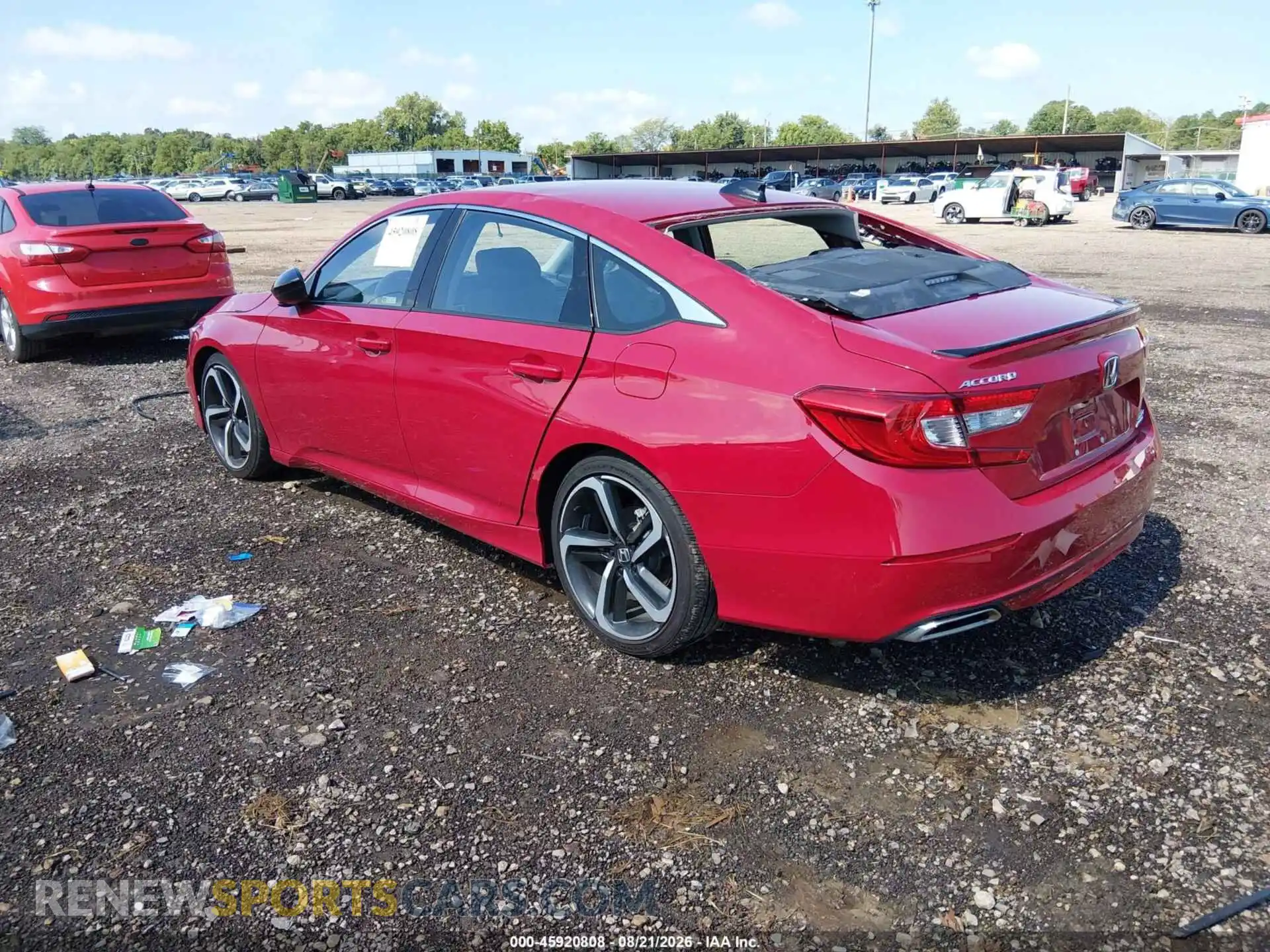 3 Photograph of a damaged car 1HGCV1F46MA044780 HONDA ACCORD 2021