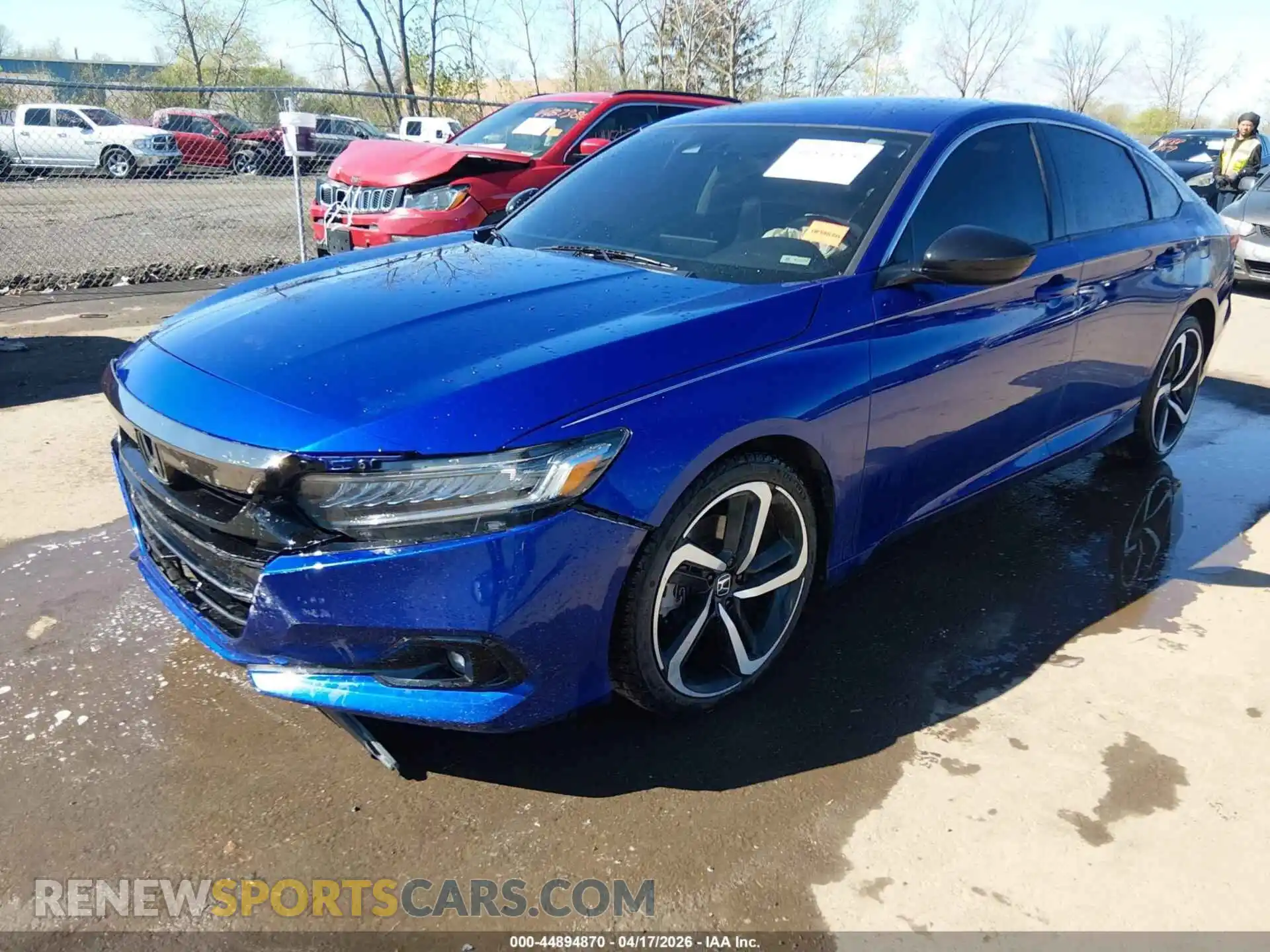 2 Photograph of a damaged car 1HGCV1F46MA075298 HONDA ACCORD 2021