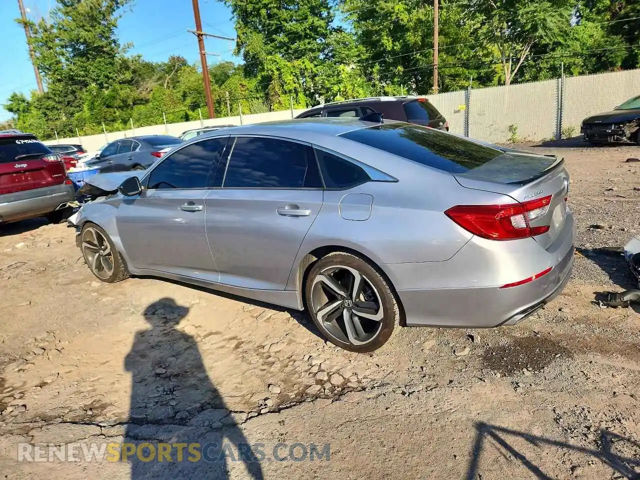 2 Photograph of a damaged car 1HGCV1F46MA075334 HONDA ACCORD 2021