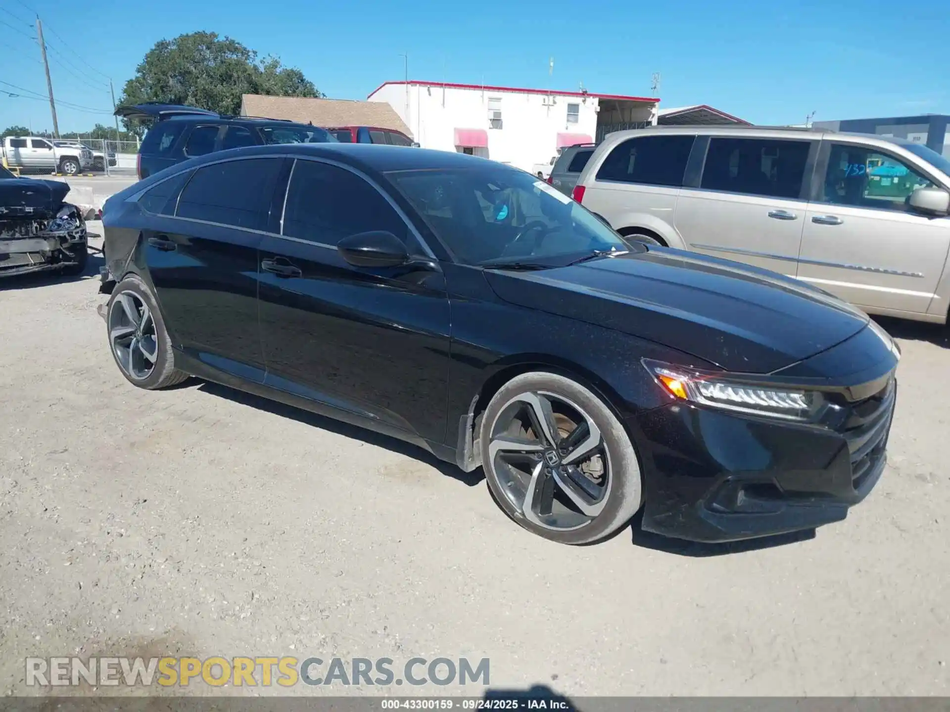1 Photograph of a damaged car 1HGCV1F46MA093526 HONDA ACCORD 2021