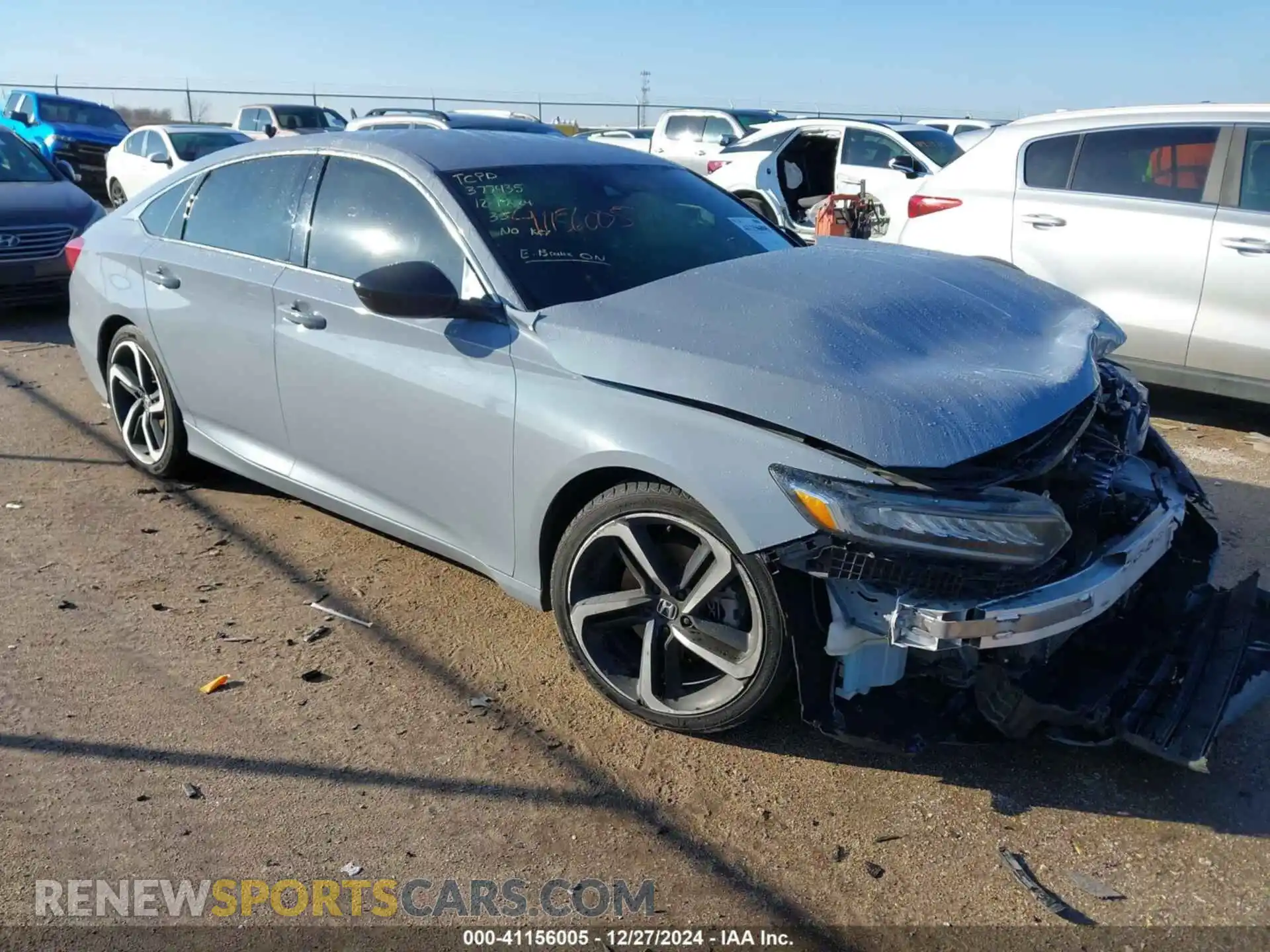 1 Фотография поврежденного автомобиля 1HGCV1F46MA113046 HONDA ACCORD 2021