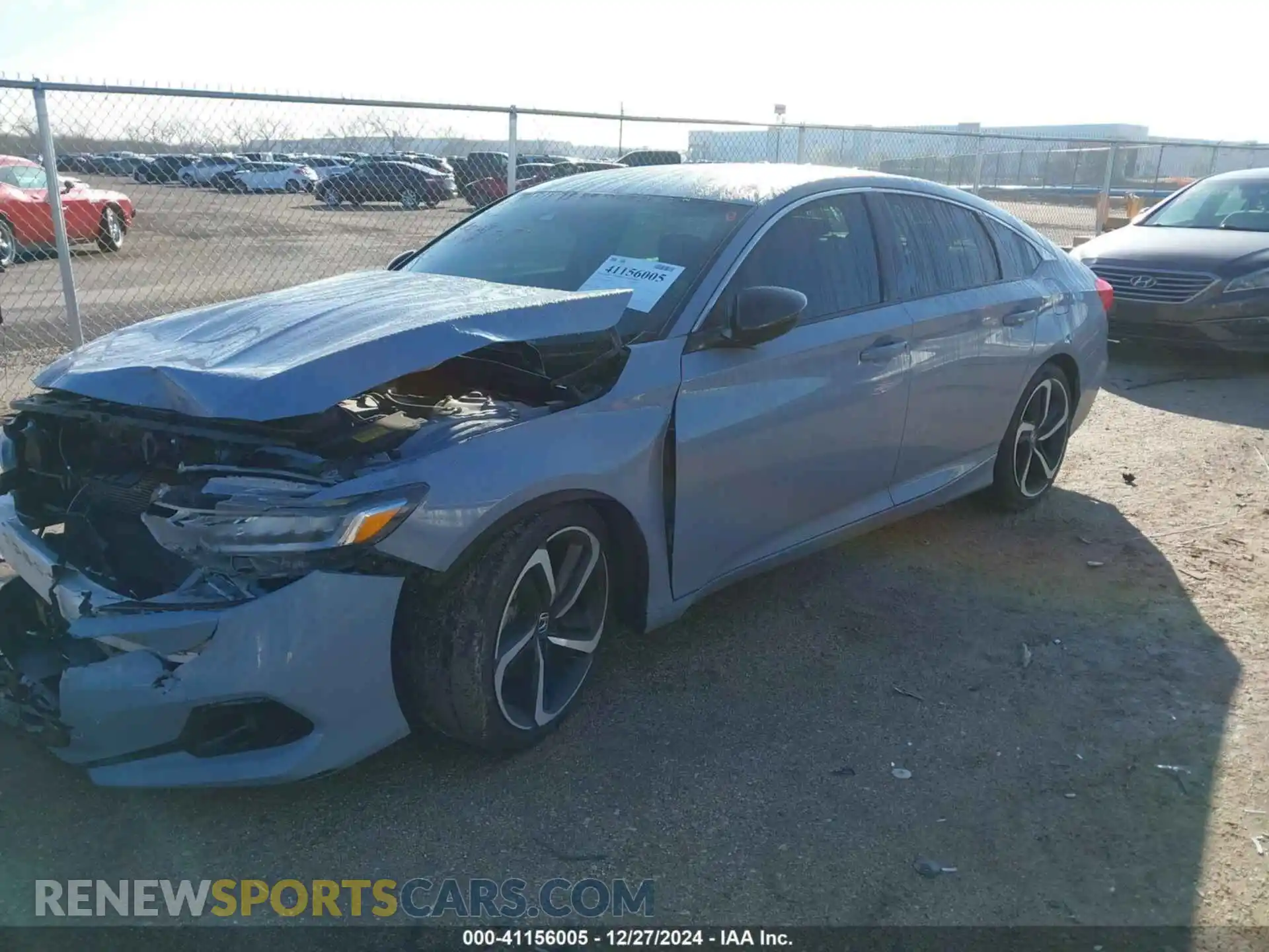 2 Фотография поврежденного автомобиля 1HGCV1F46MA113046 HONDA ACCORD 2021