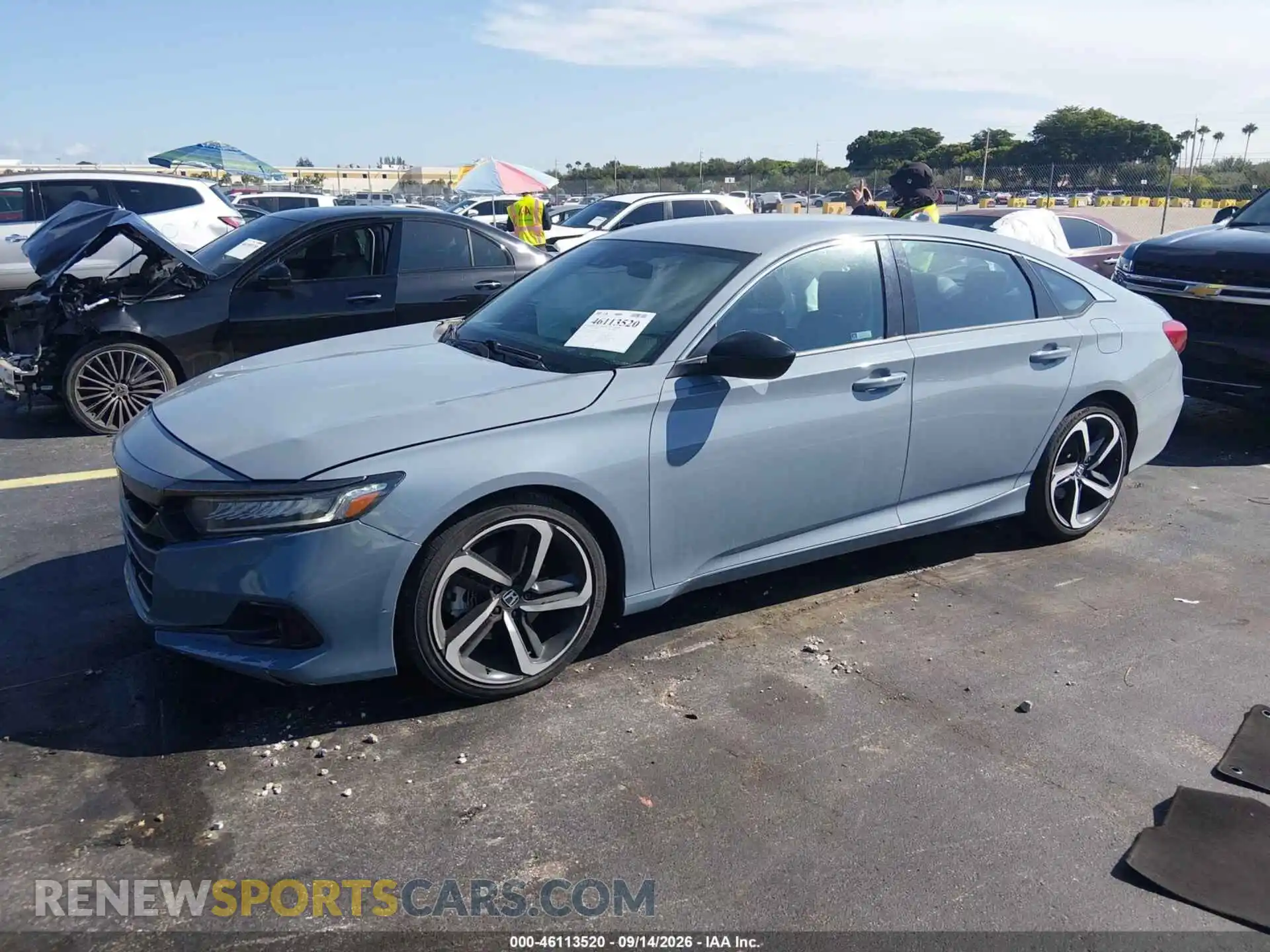 2 fotografías del automóvil dañado 1HGCV1F46MA123088 HONDA ACCORD 2021