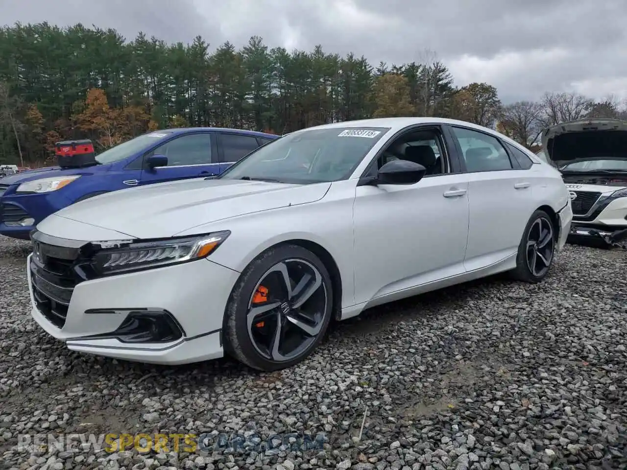 1 Photograph of a damaged car 1HGCV1F46MA125133 HONDA ACCORD 2021