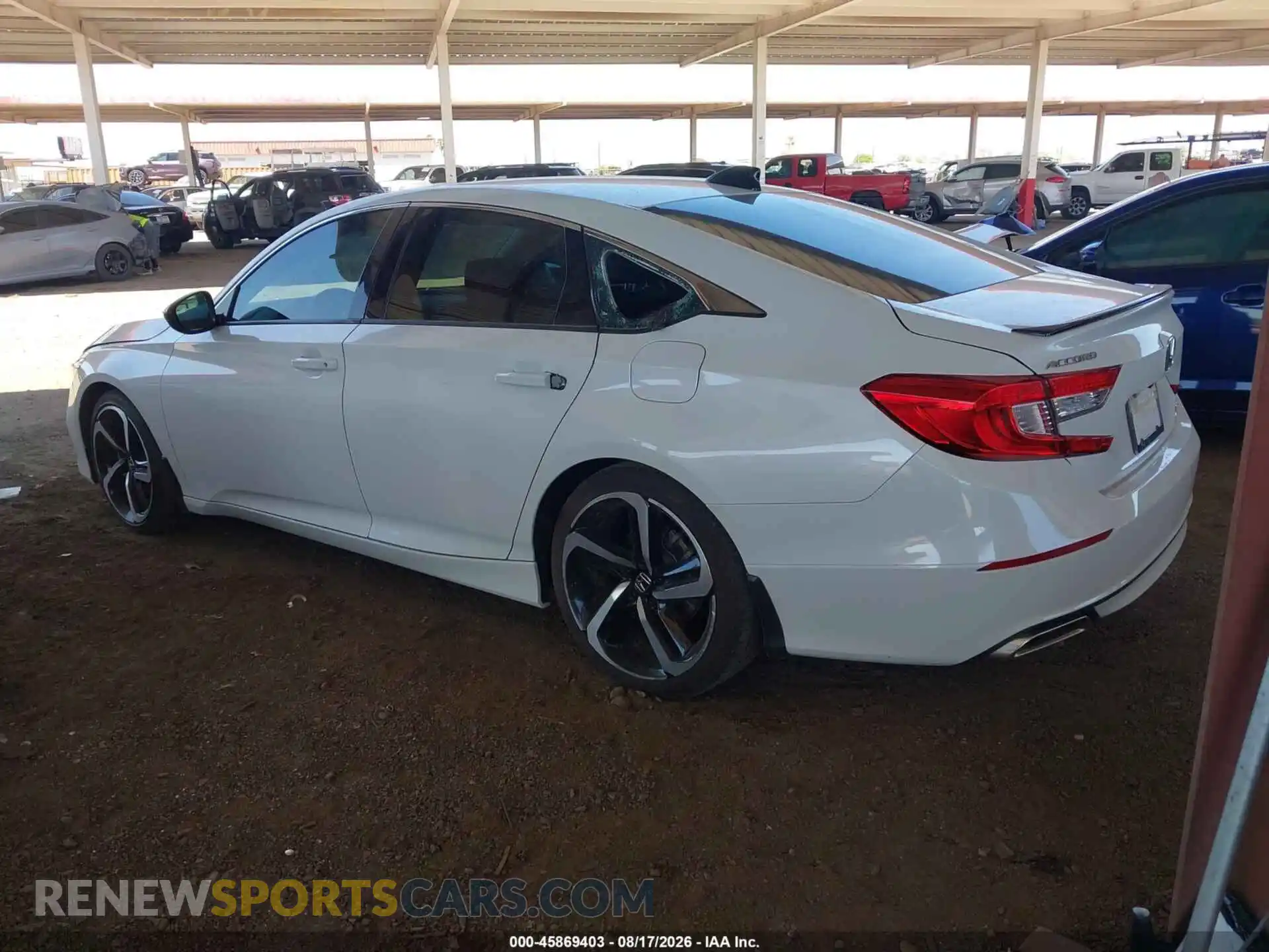 3 Photograph of a damaged car 1HGCV1F47MA000741 HONDA ACCORD 2021