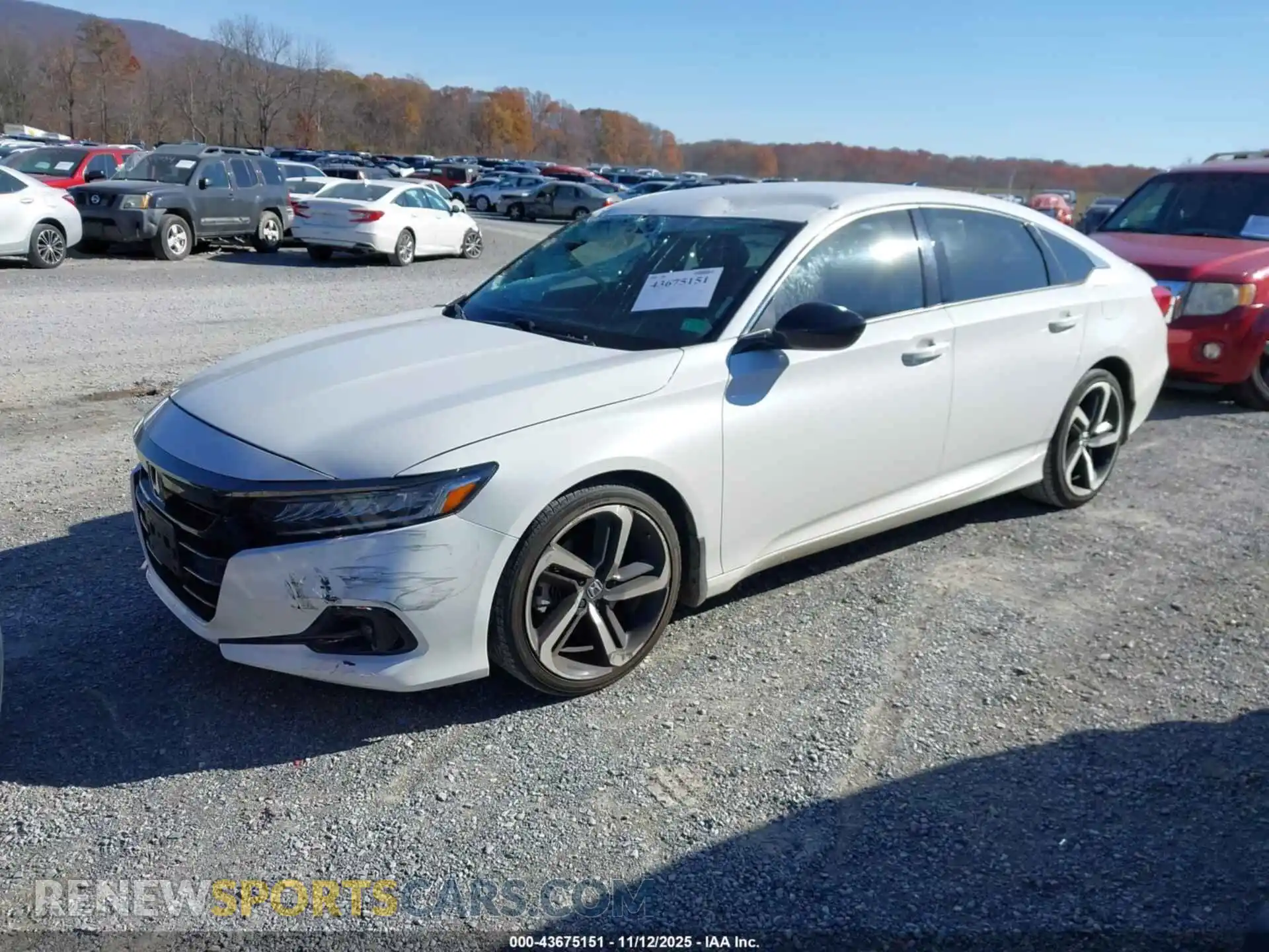 2 Photograph of a damaged car 1HGCV1F47MA006118 HONDA ACCORD 2021