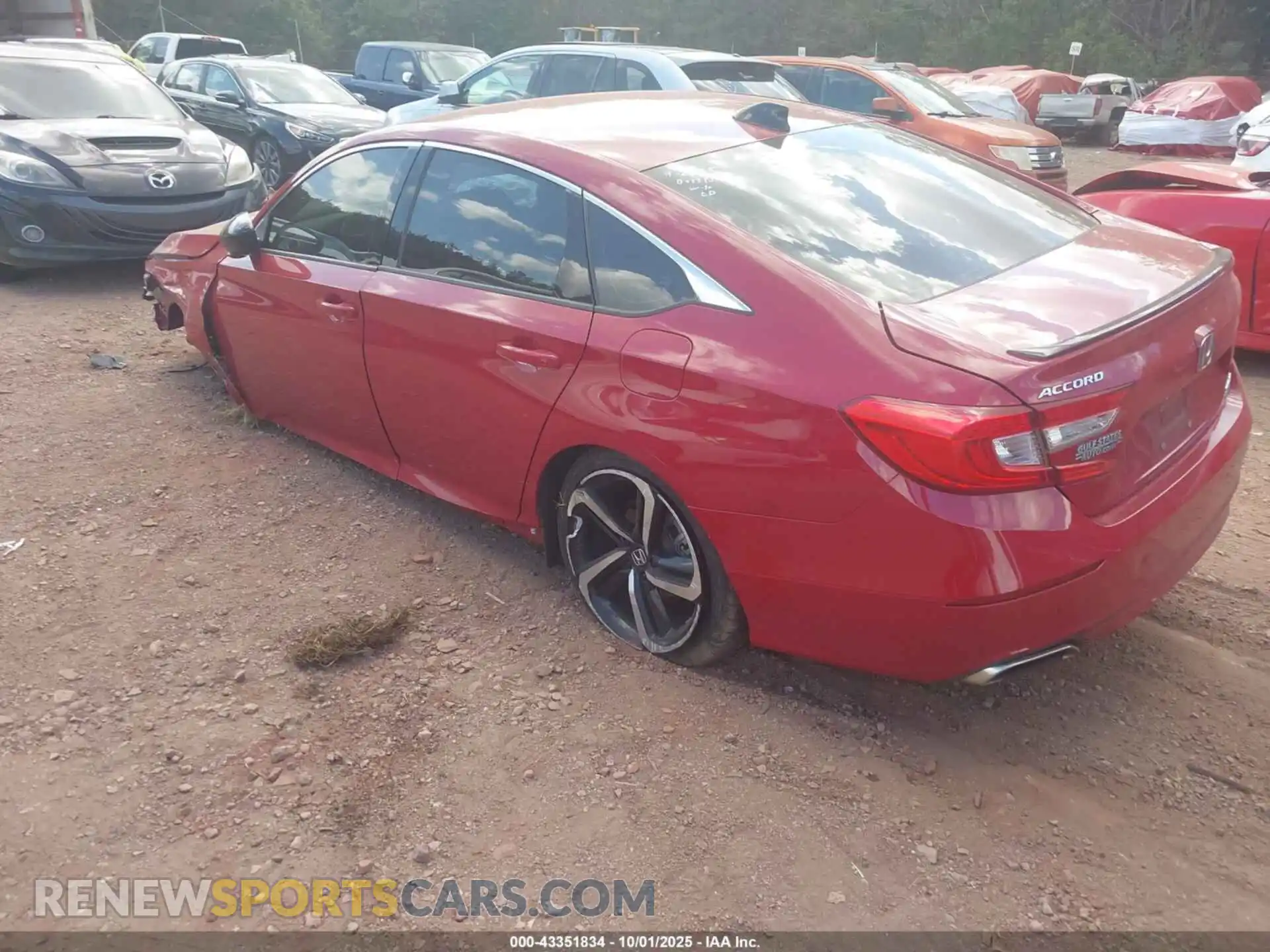 3 Photograph of a damaged car 1HGCV1F47MA006149 HONDA ACCORD 2021