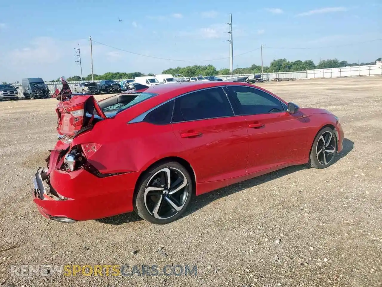 3 Photograph of a damaged car 1HGCV1F47MA026532 HONDA ACCORD 2021