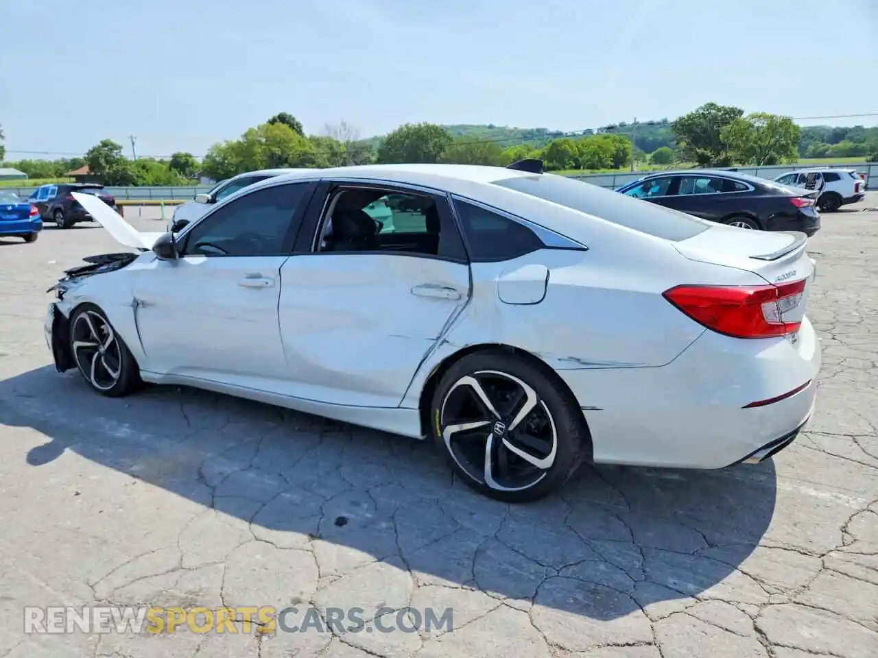 2 Photograph of a damaged car 1HGCV1F47MA041354 HONDA ACCORD 2021