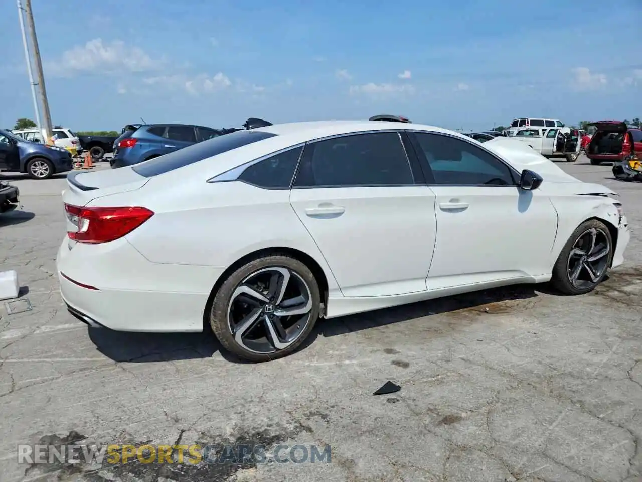 3 Photograph of a damaged car 1HGCV1F47MA041354 HONDA ACCORD 2021