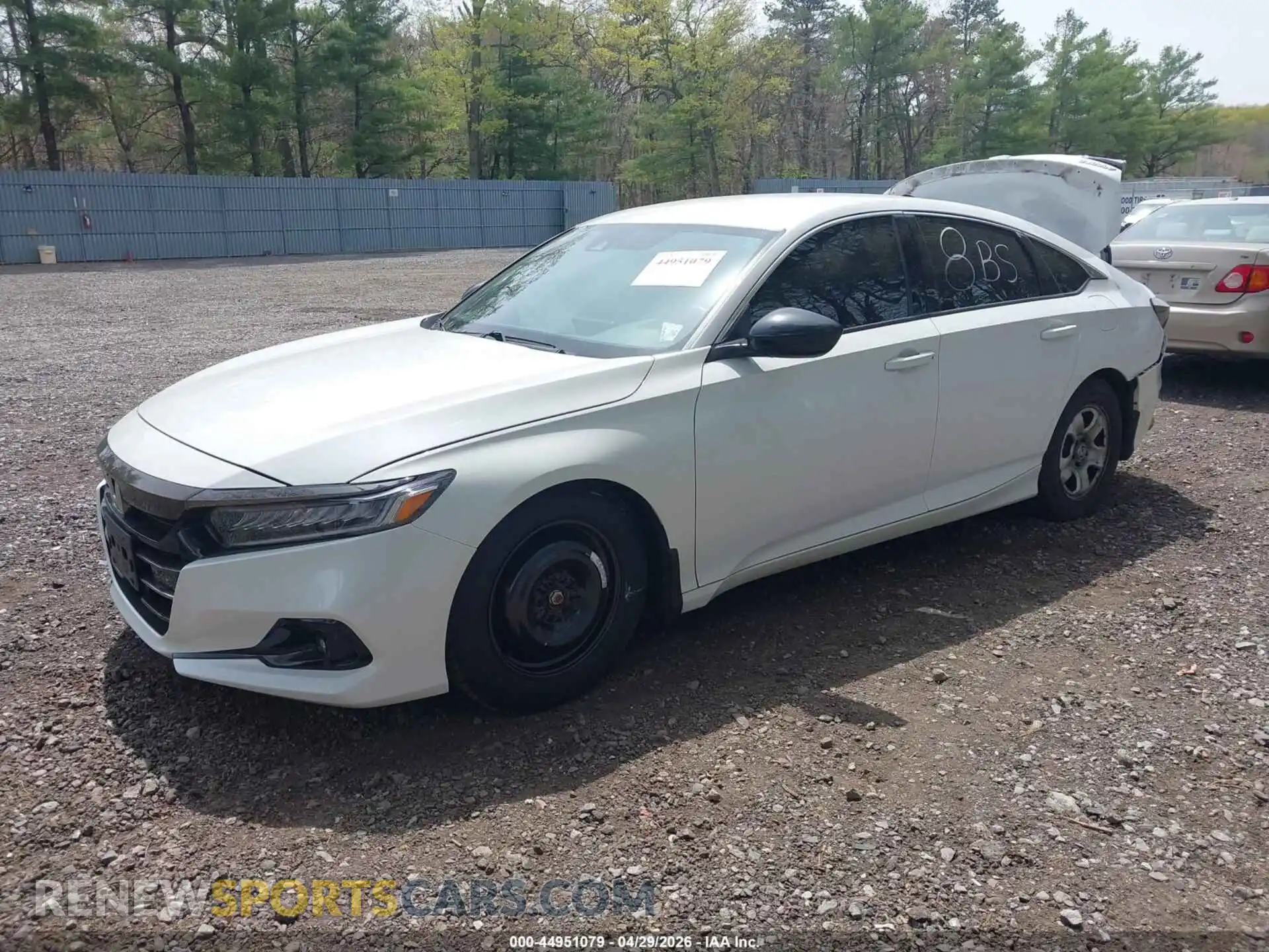 2 Photograph of a damaged car 1HGCV1F47MA063502 HONDA ACCORD 2021
