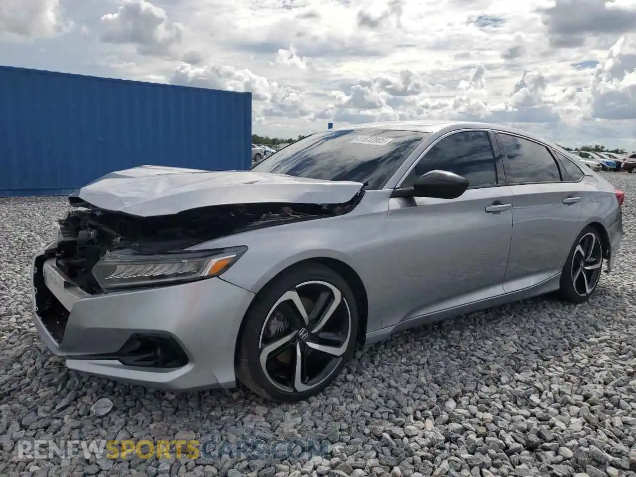 1 Photograph of a damaged car 1HGCV1F47MA071292 HONDA ACCORD 2021
