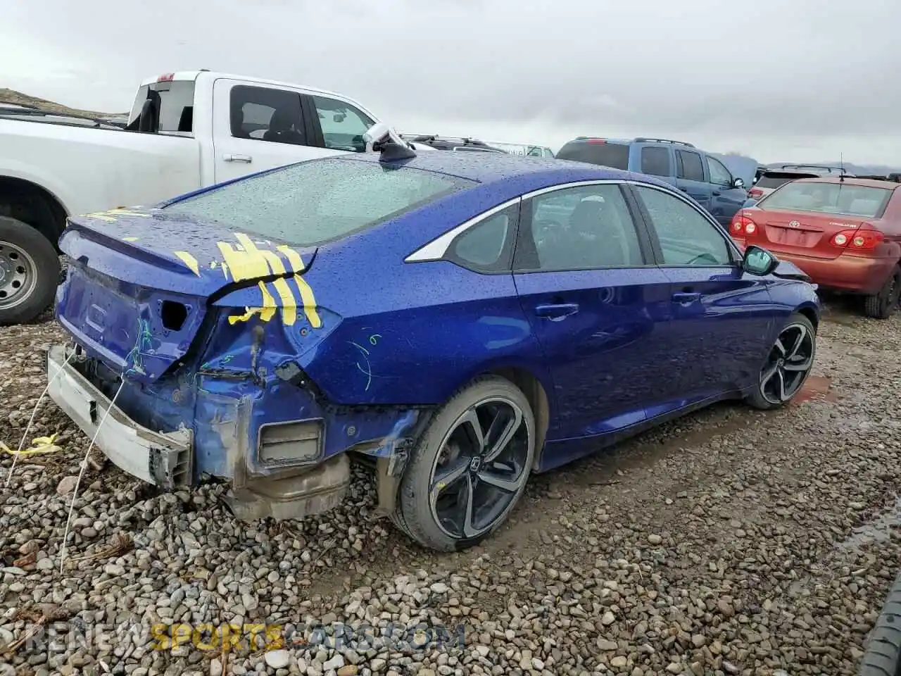 3 Photograph of a damaged car 1HGCV1F47MA117896 HONDA ACCORD 2021
