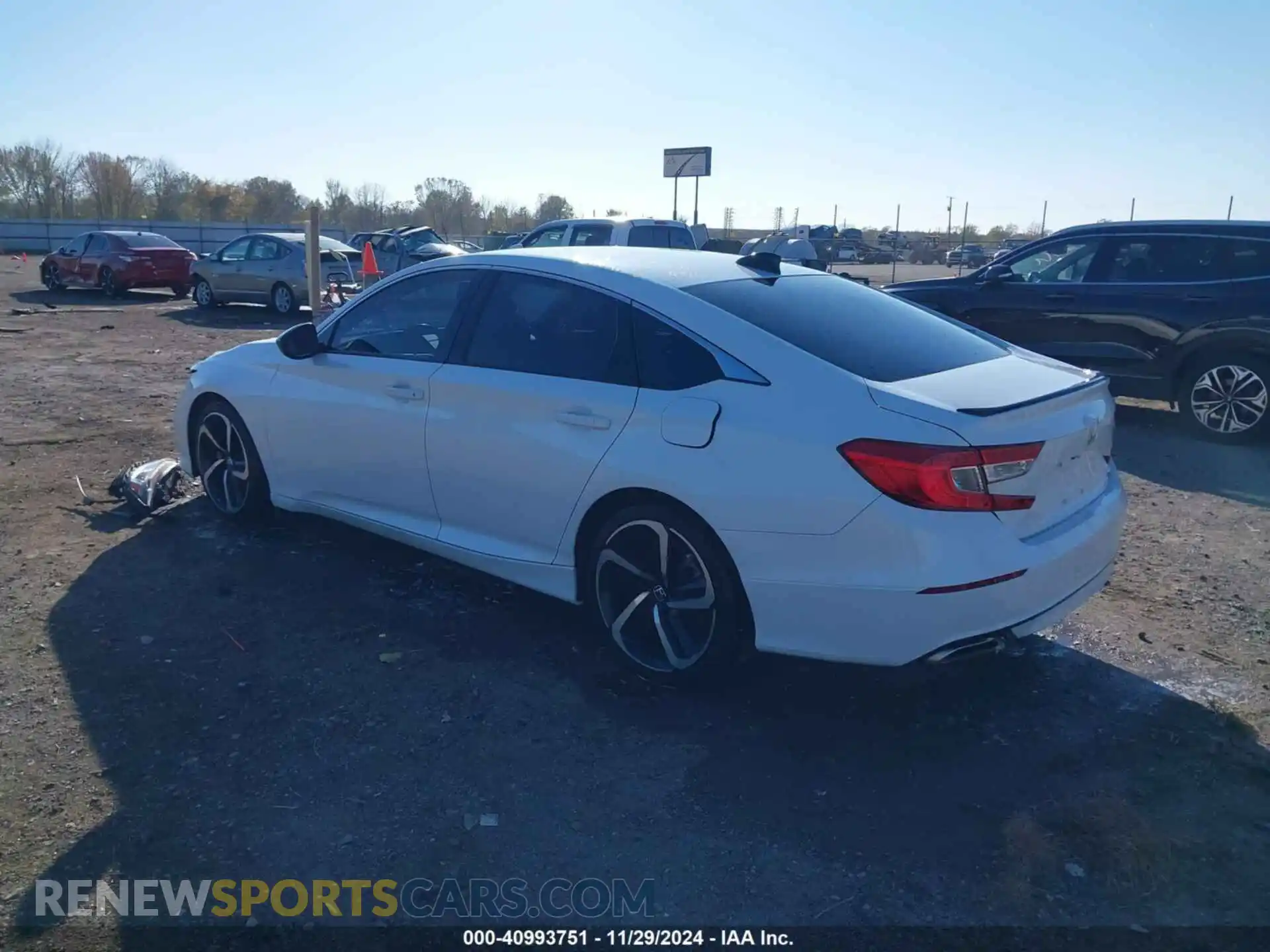 3 Photograph of a damaged car 1HGCV1F47MA121365 HONDA ACCORD 2021