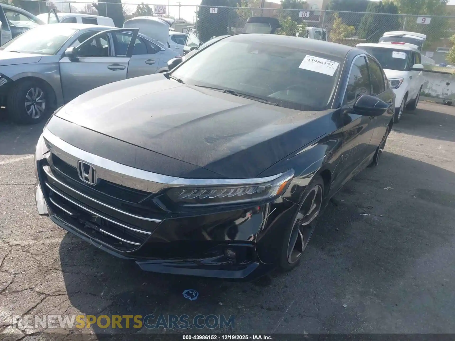 2 Фотография поврежденного автомобиля 1HGCV1F48MA021811 HONDA ACCORD 2021