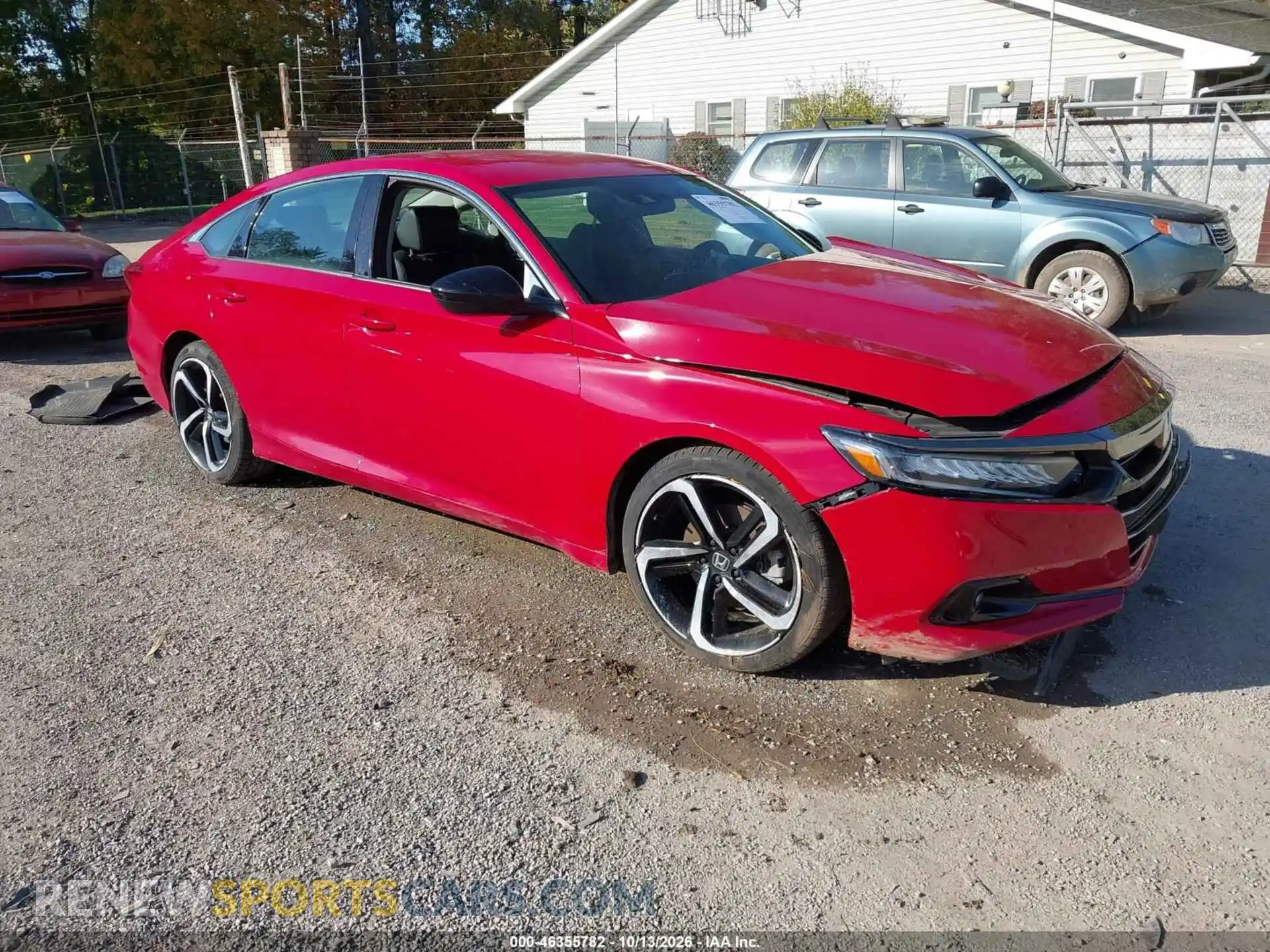 1 Фотография поврежденного автомобиля 1HGCV1F48MA022909 HONDA ACCORD 2021