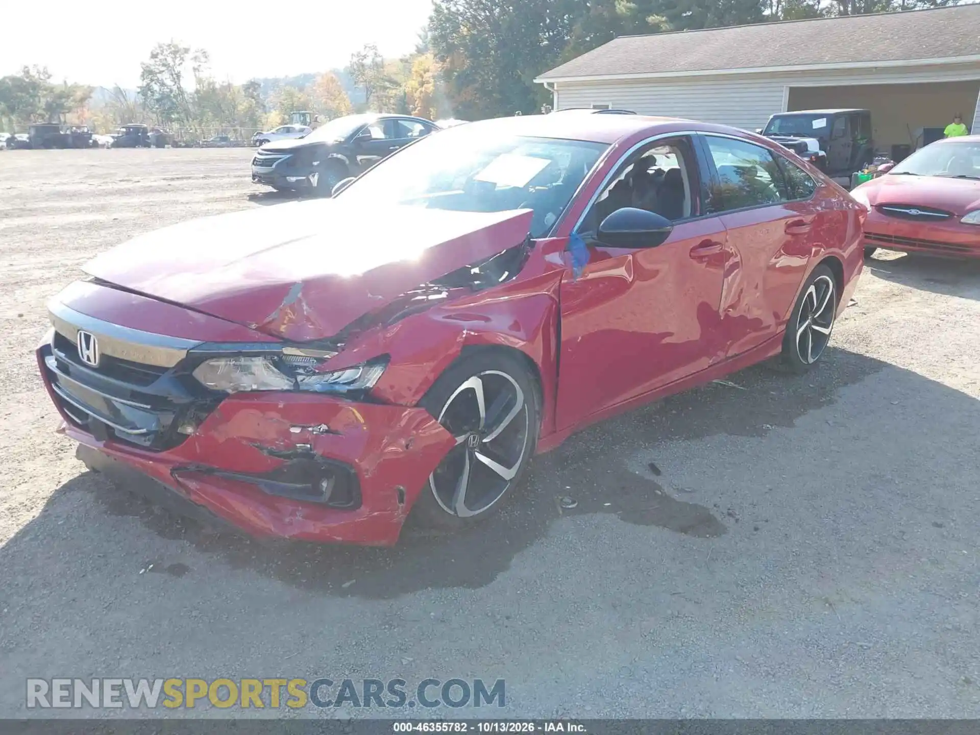 2 Фотография поврежденного автомобиля 1HGCV1F48MA022909 HONDA ACCORD 2021