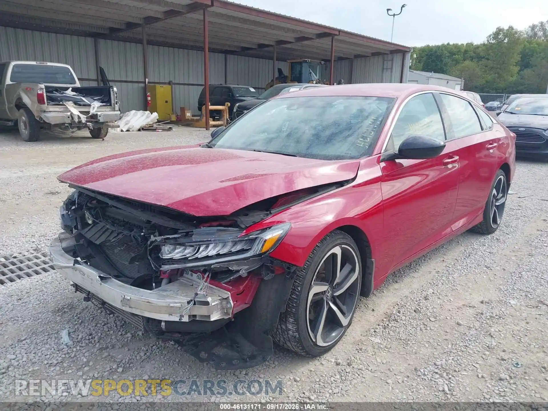 2 Фотография поврежденного автомобиля 1HGCV1F48MA044781 HONDA ACCORD 2021