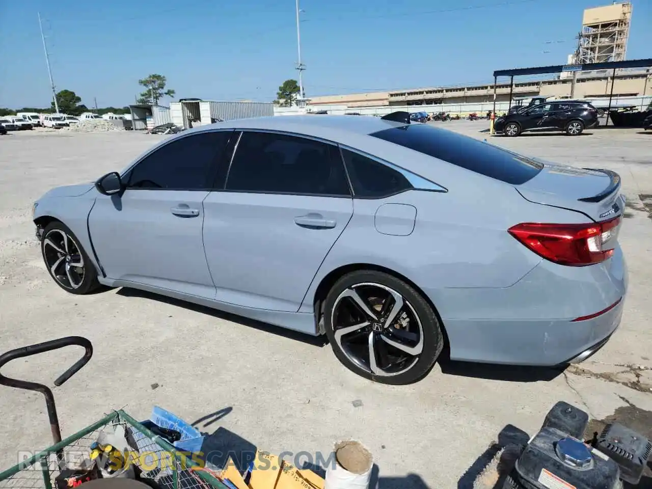 2 fotografías del automóvil dañado 1HGCV1F48MA056087 HONDA ACCORD 2021