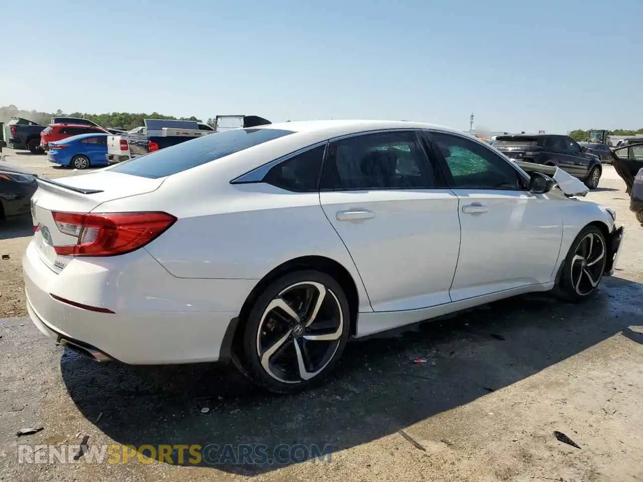 3 Photograph of a damaged car 1HGCV1F48MA057563 HONDA ACCORD 2021