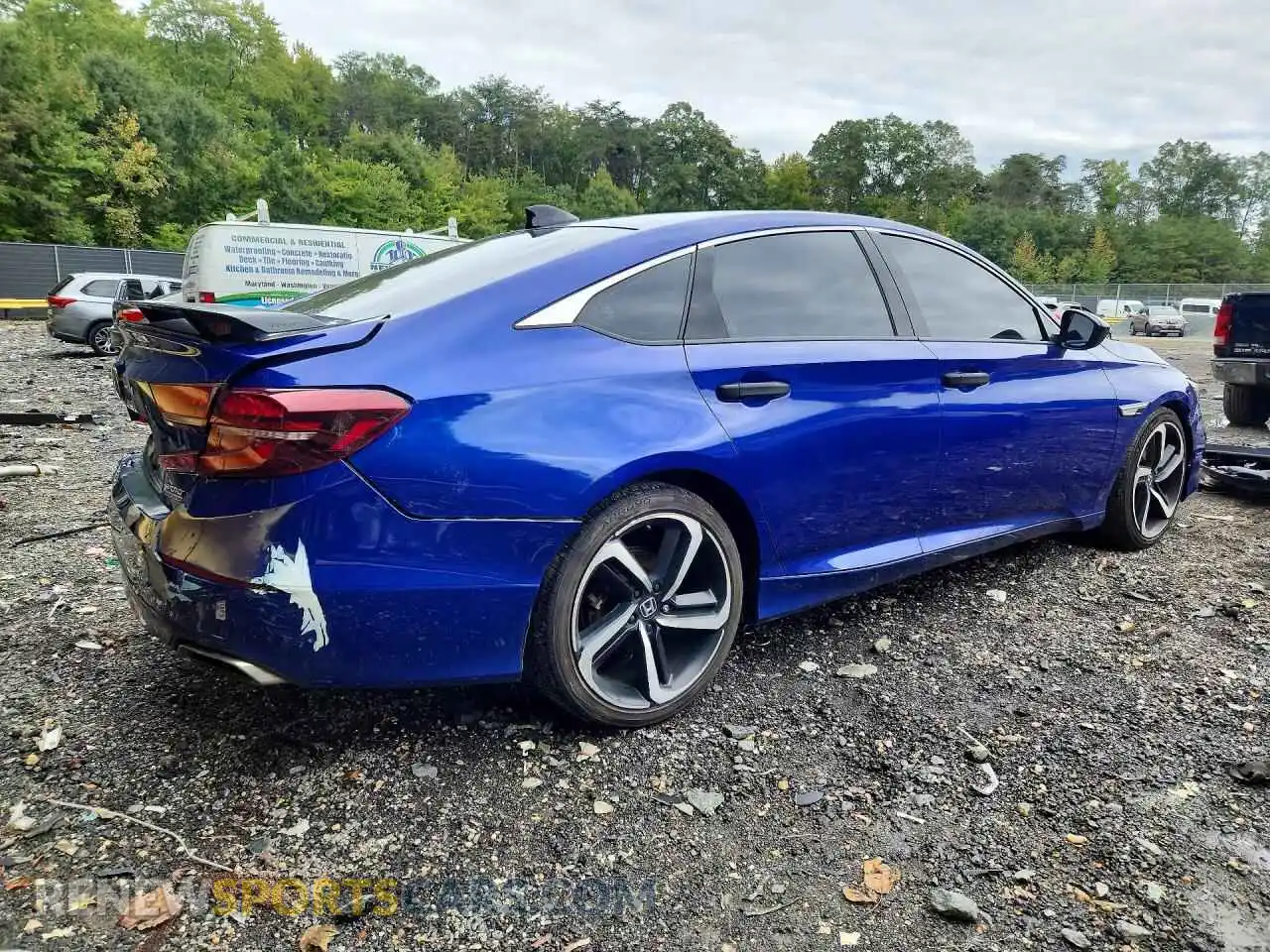 3 Photograph of a damaged car 1HGCV1F48MA068191 HONDA ACCORD 2021