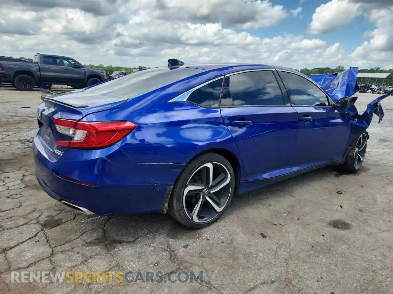3 fotografías del automóvil dañado 1HGCV1F48MA068921 HONDA ACCORD 2021
