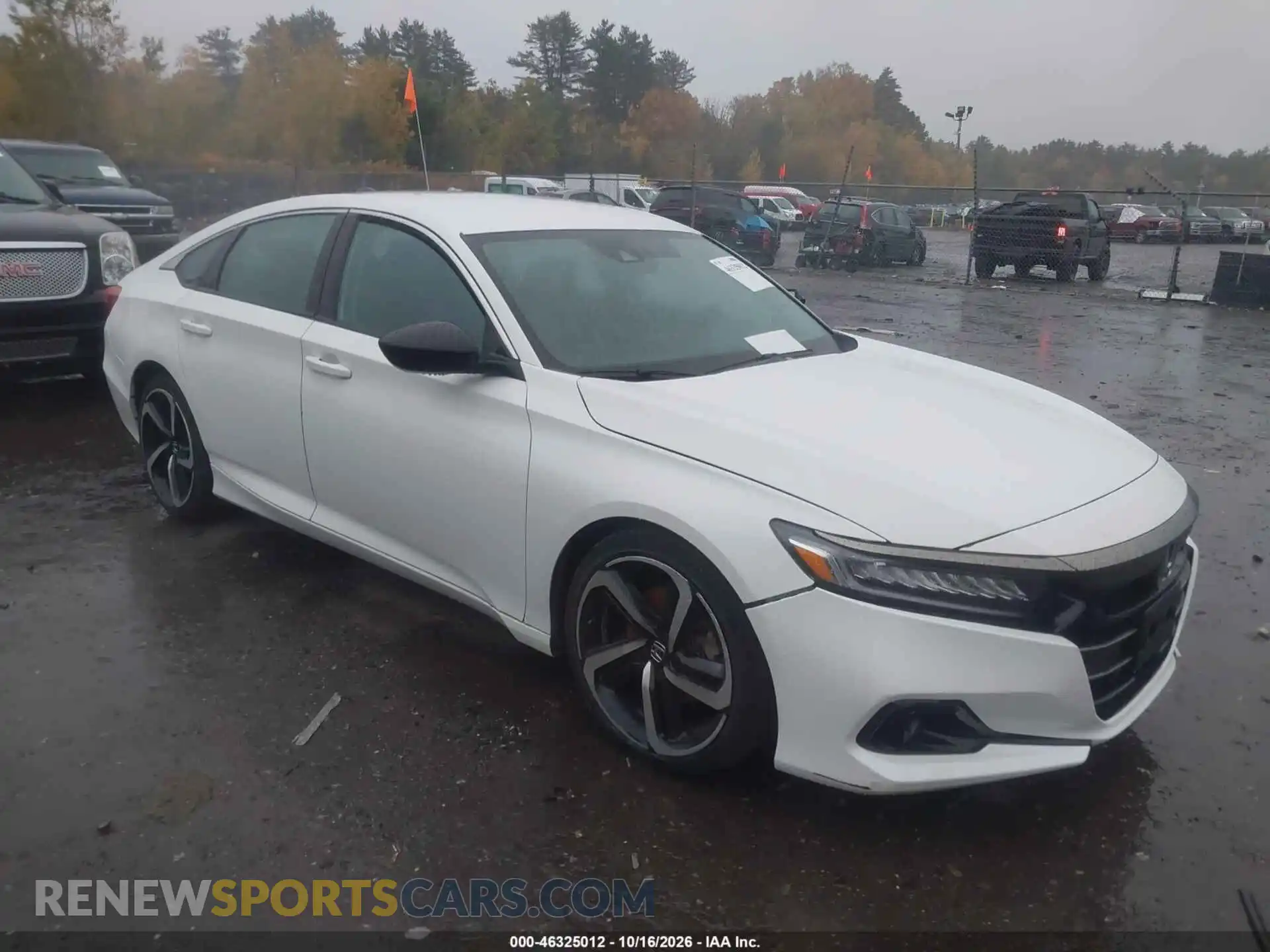 1 Photograph of a damaged car 1HGCV1F48MA094354 HONDA ACCORD 2021