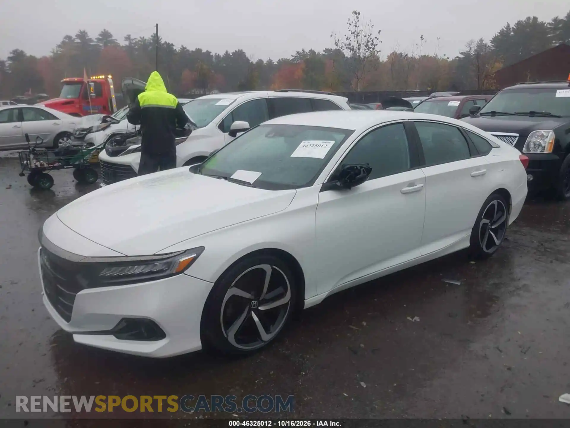 2 Photograph of a damaged car 1HGCV1F48MA094354 HONDA ACCORD 2021