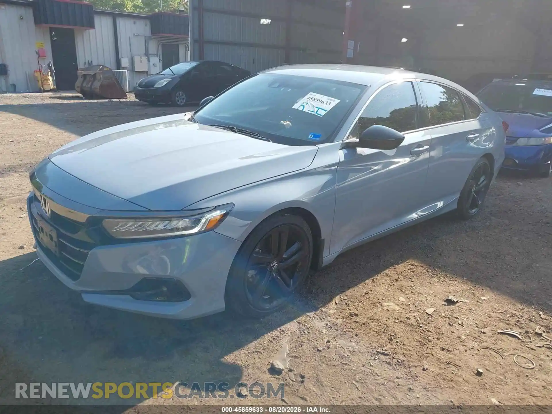 2 fotografías del automóvil dañado 1HGCV1F48MA112948 HONDA ACCORD 2021