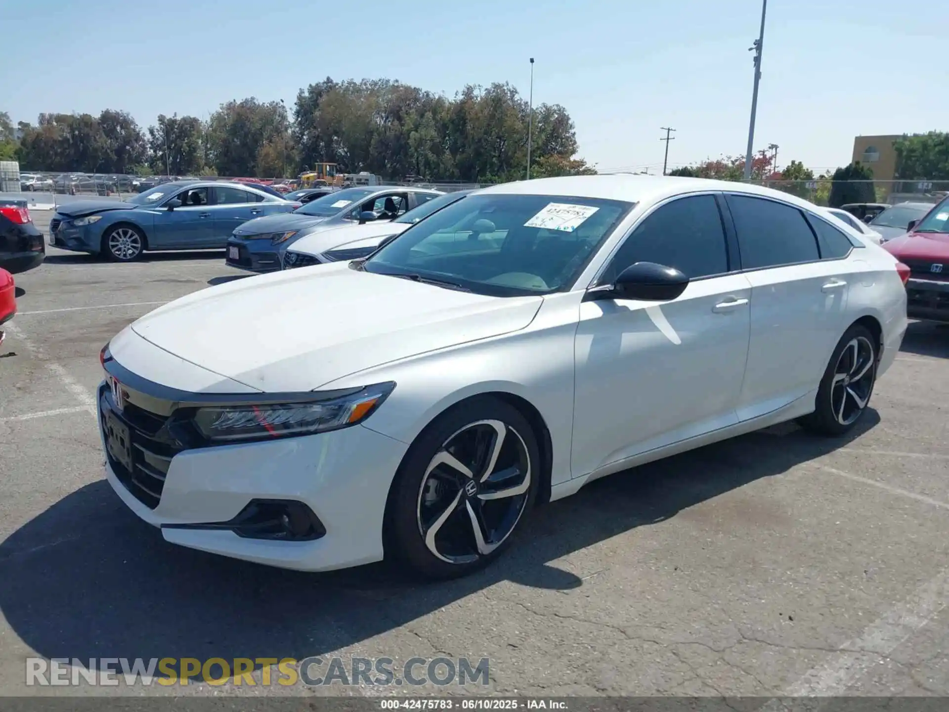 2 Photograph of a damaged car 1HGCV1F49MA006119 HONDA ACCORD 2021