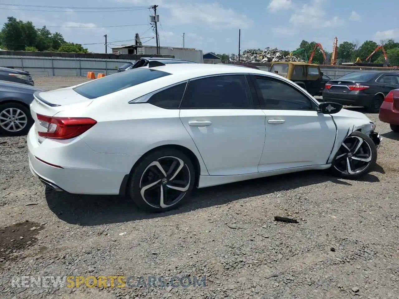 3 Photograph of a damaged car 1HGCV1F49MA019775 HONDA ACCORD 2021