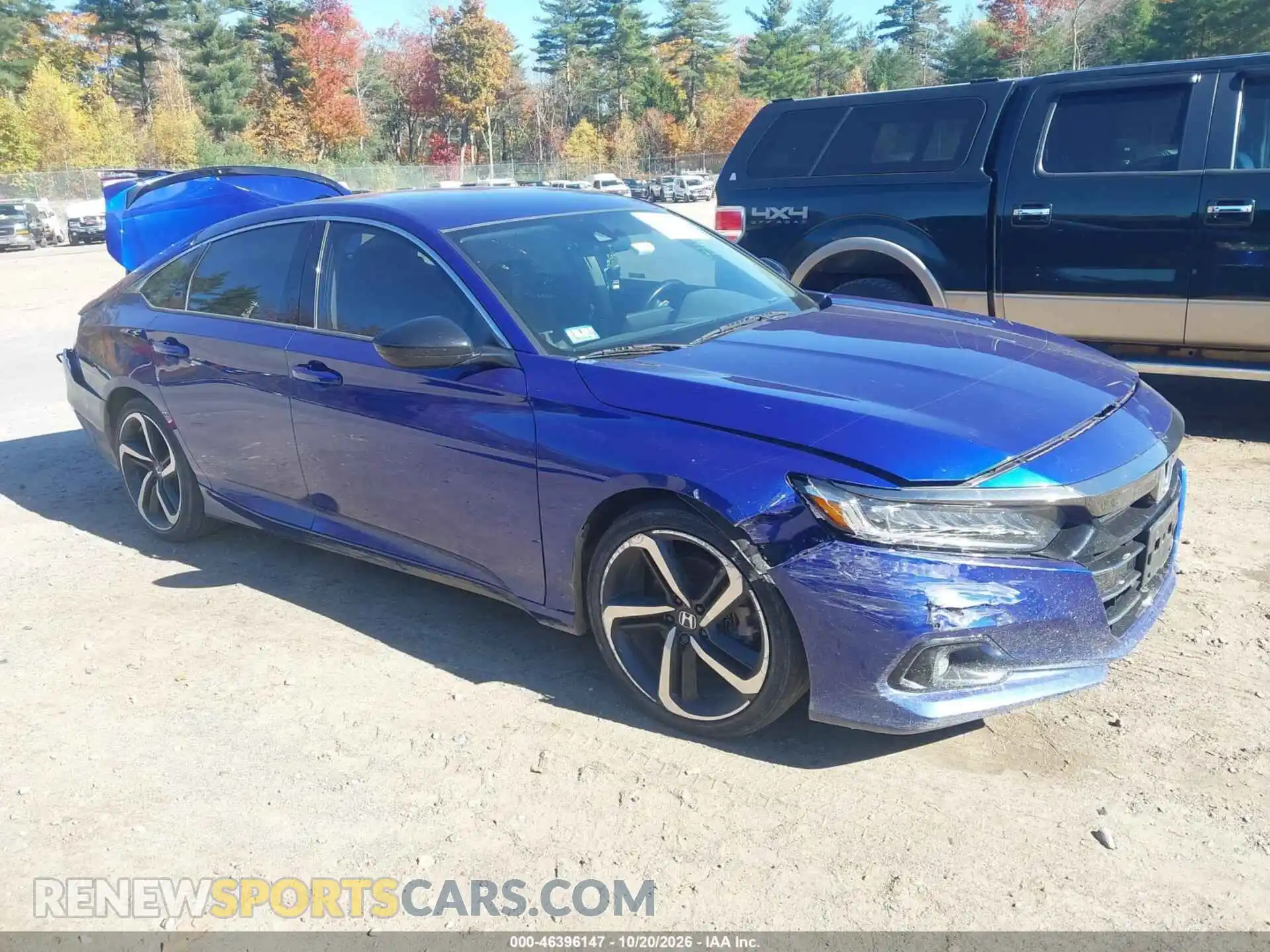 1 fotografías del automóvil dañado 1HGCV1F49MA030792 HONDA ACCORD 2021