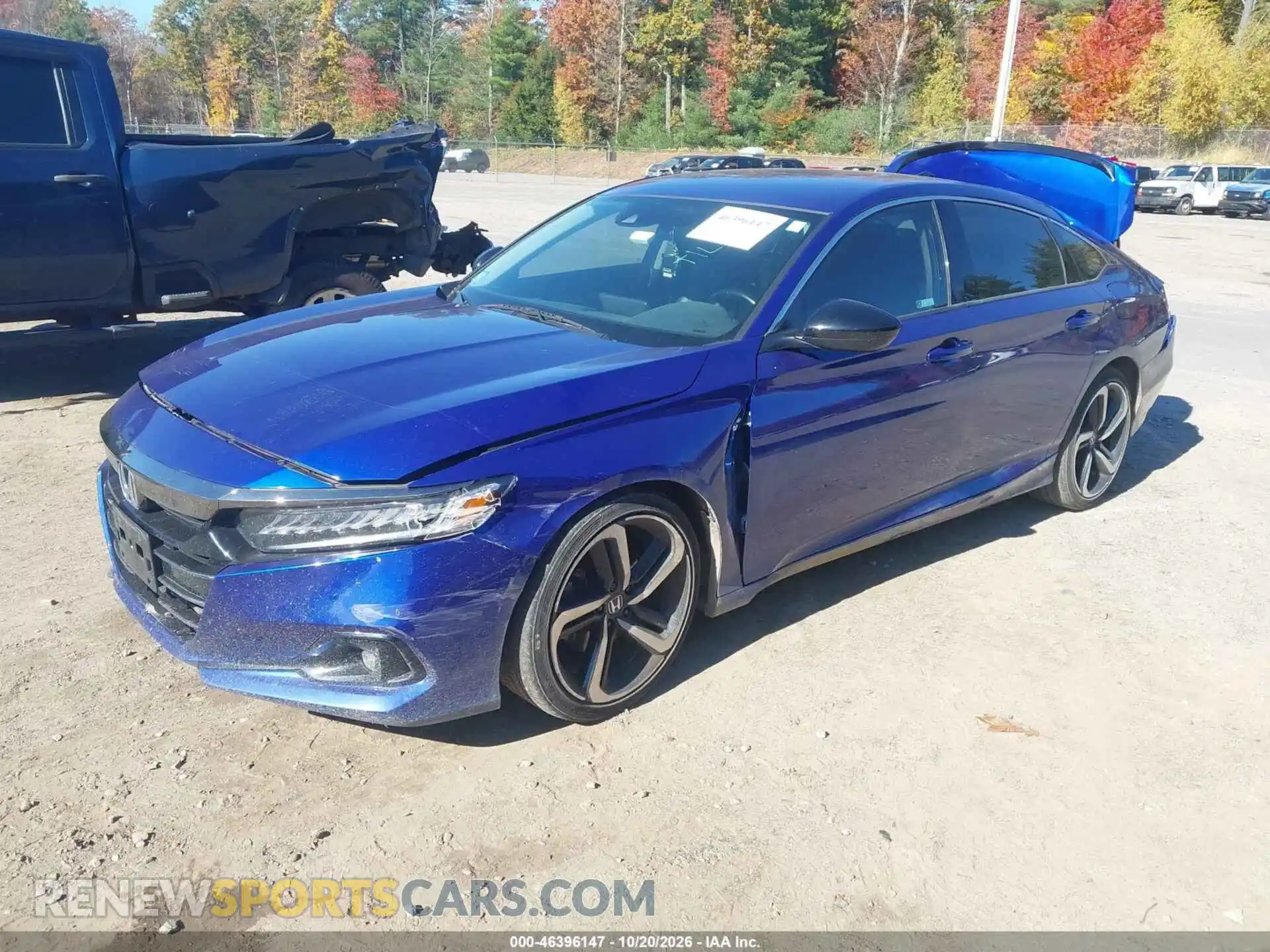 2 fotografías del automóvil dañado 1HGCV1F49MA030792 HONDA ACCORD 2021