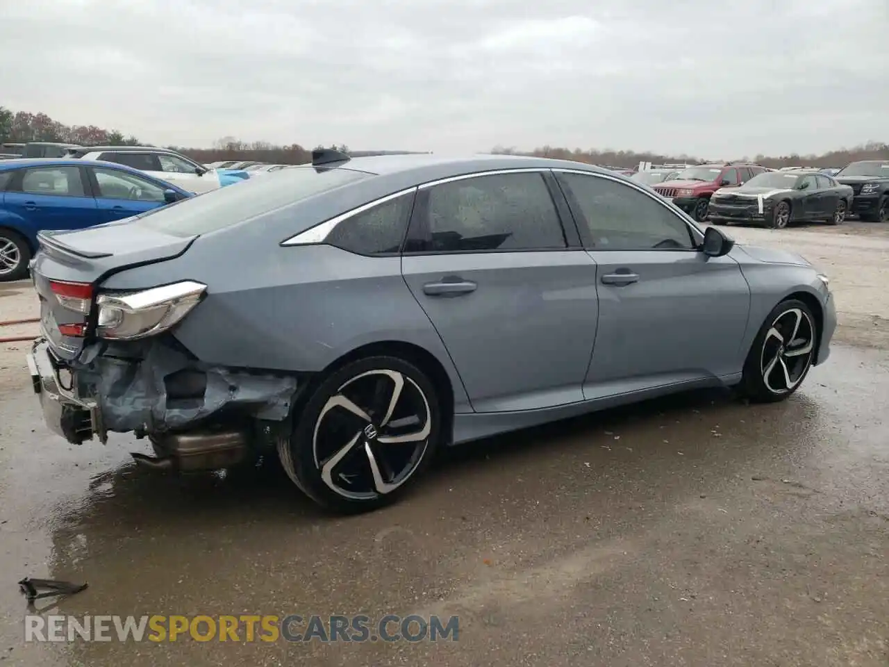 3 Photograph of a damaged car 1HGCV1F49MA038116 HONDA ACCORD 2021