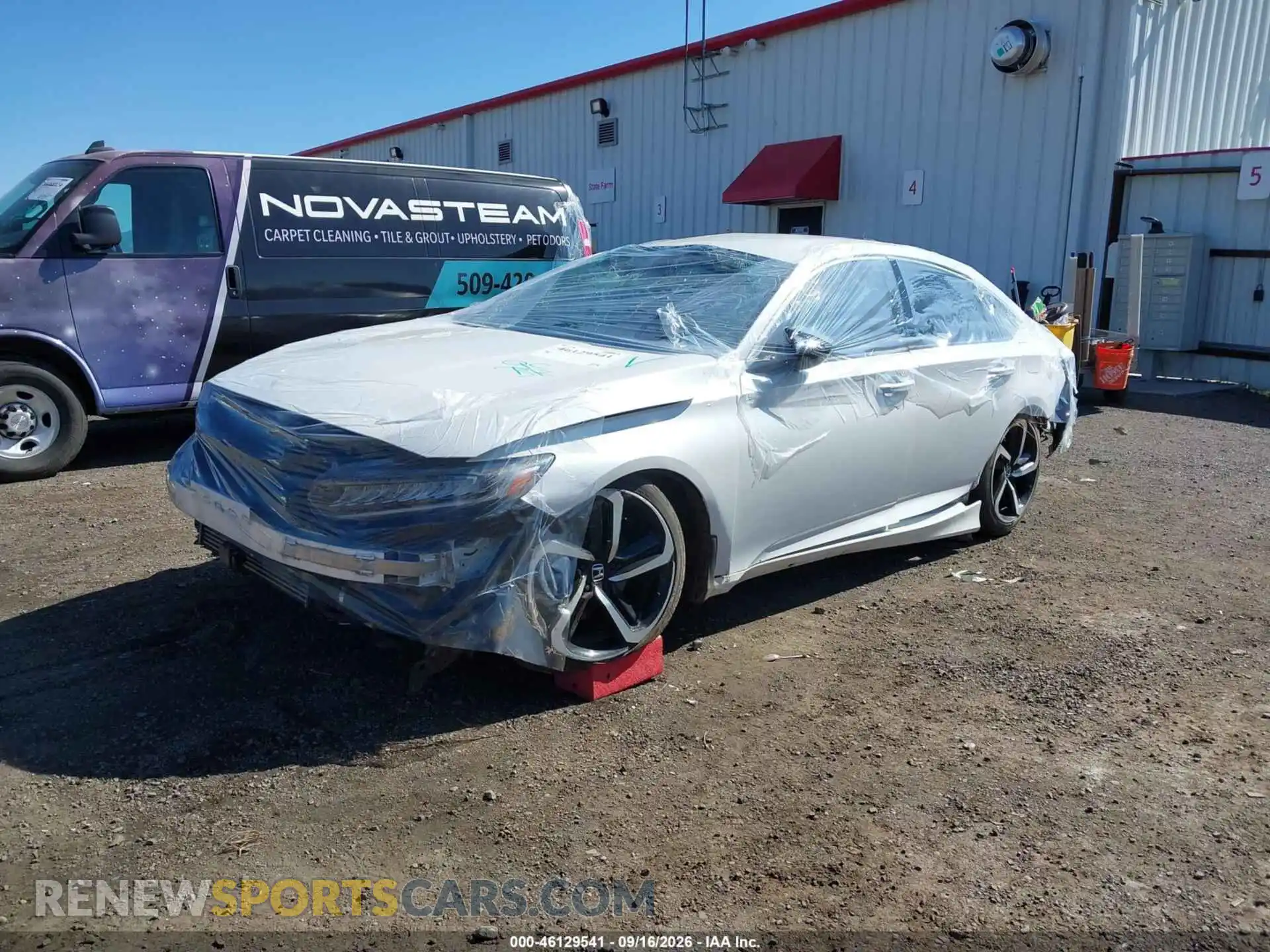 2 fotografías del automóvil dañado 1HGCV1F49MA054218 HONDA ACCORD 2021
