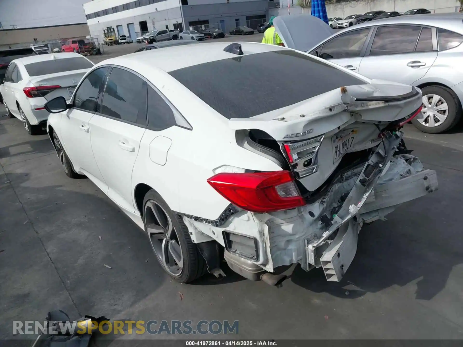 3 Photograph of a damaged car 1HGCV1F49MA055546 HONDA ACCORD 2021
