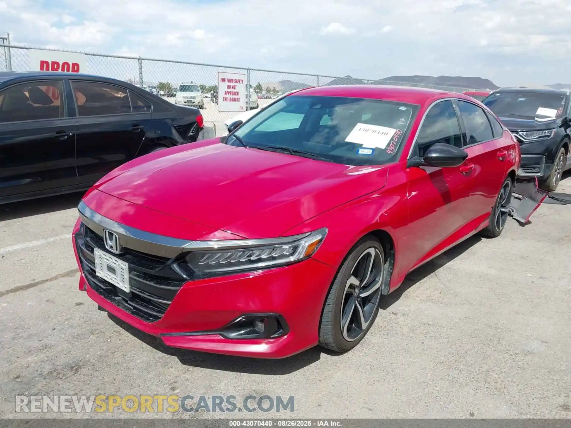2 Photograph of a damaged car 1HGCV1F49MA058088 HONDA ACCORD 2021