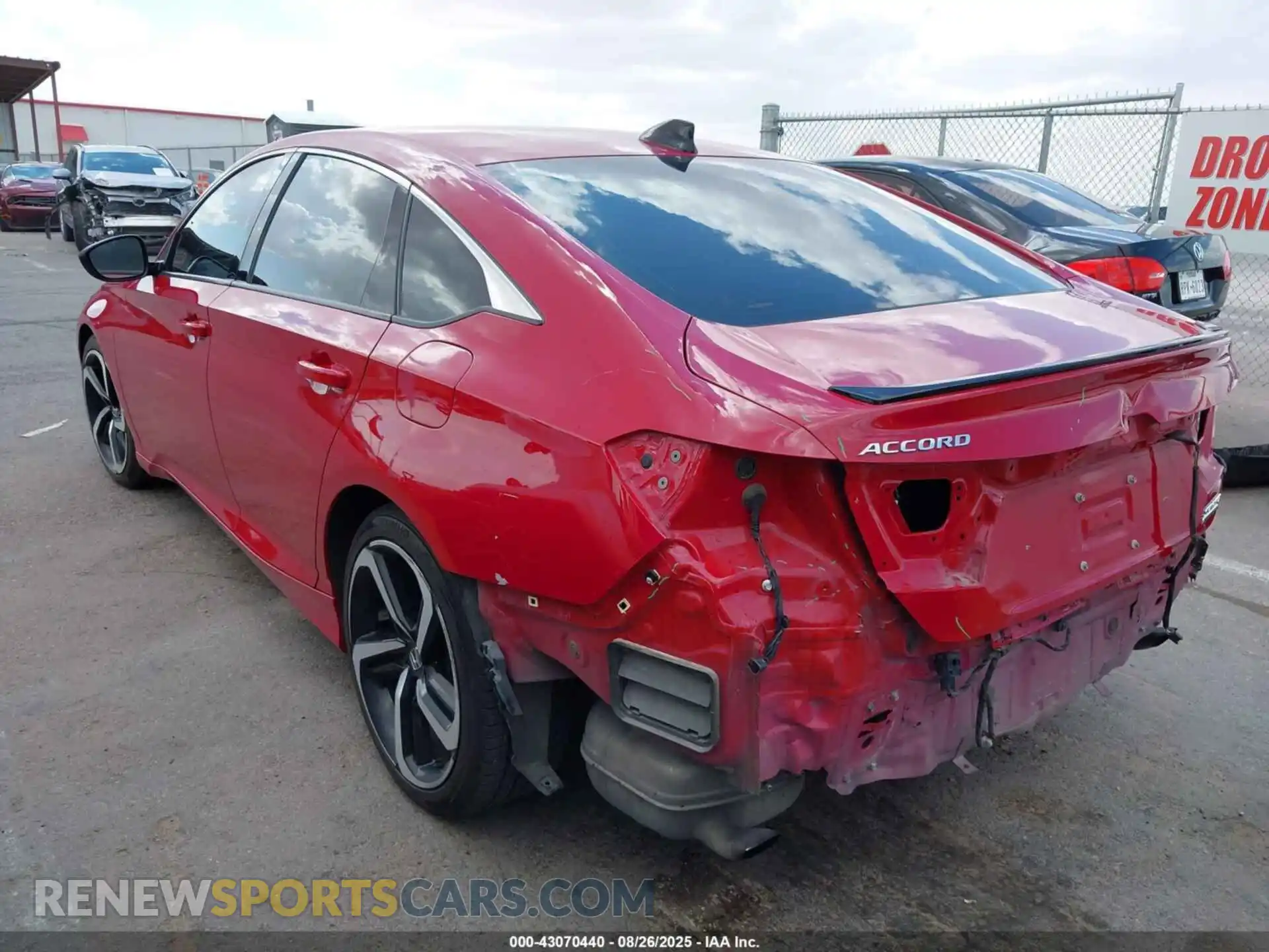 3 Photograph of a damaged car 1HGCV1F49MA058088 HONDA ACCORD 2021