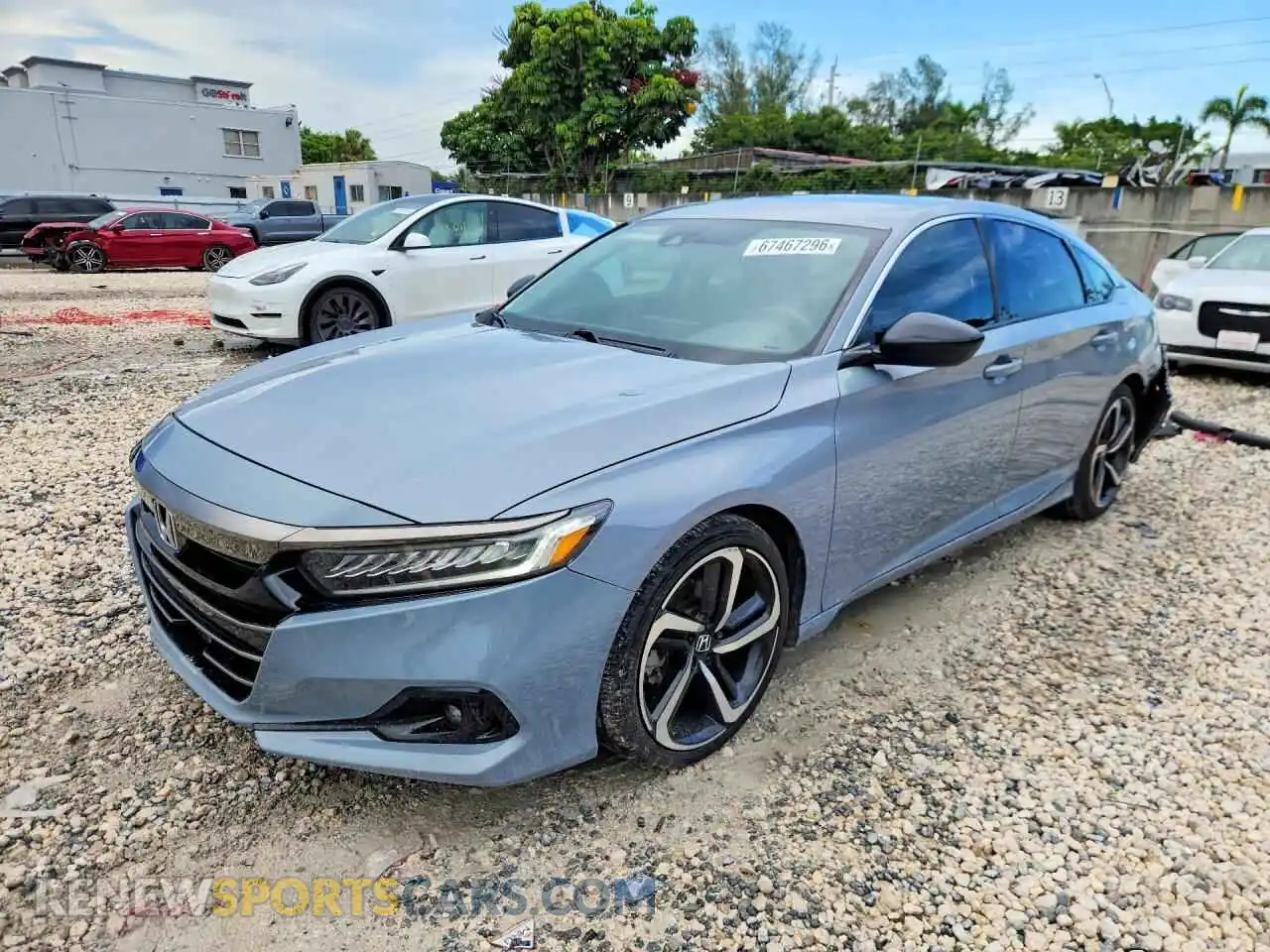 1 fotografías del automóvil dañado 1HGCV1F49MA064831 HONDA ACCORD 2021