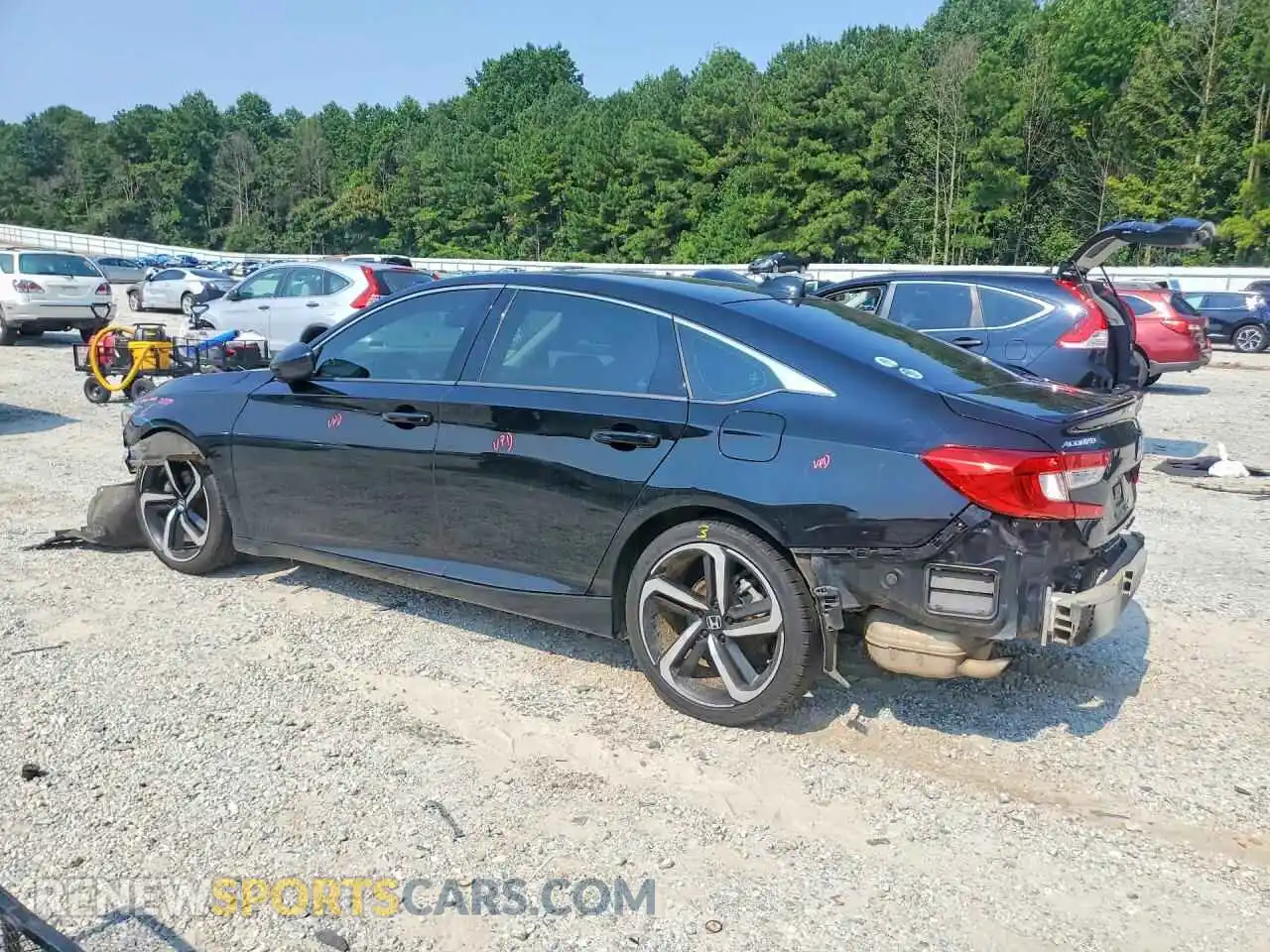 2 Photograph of a damaged car 1HGCV1F49MA069141 HONDA ACCORD 2021