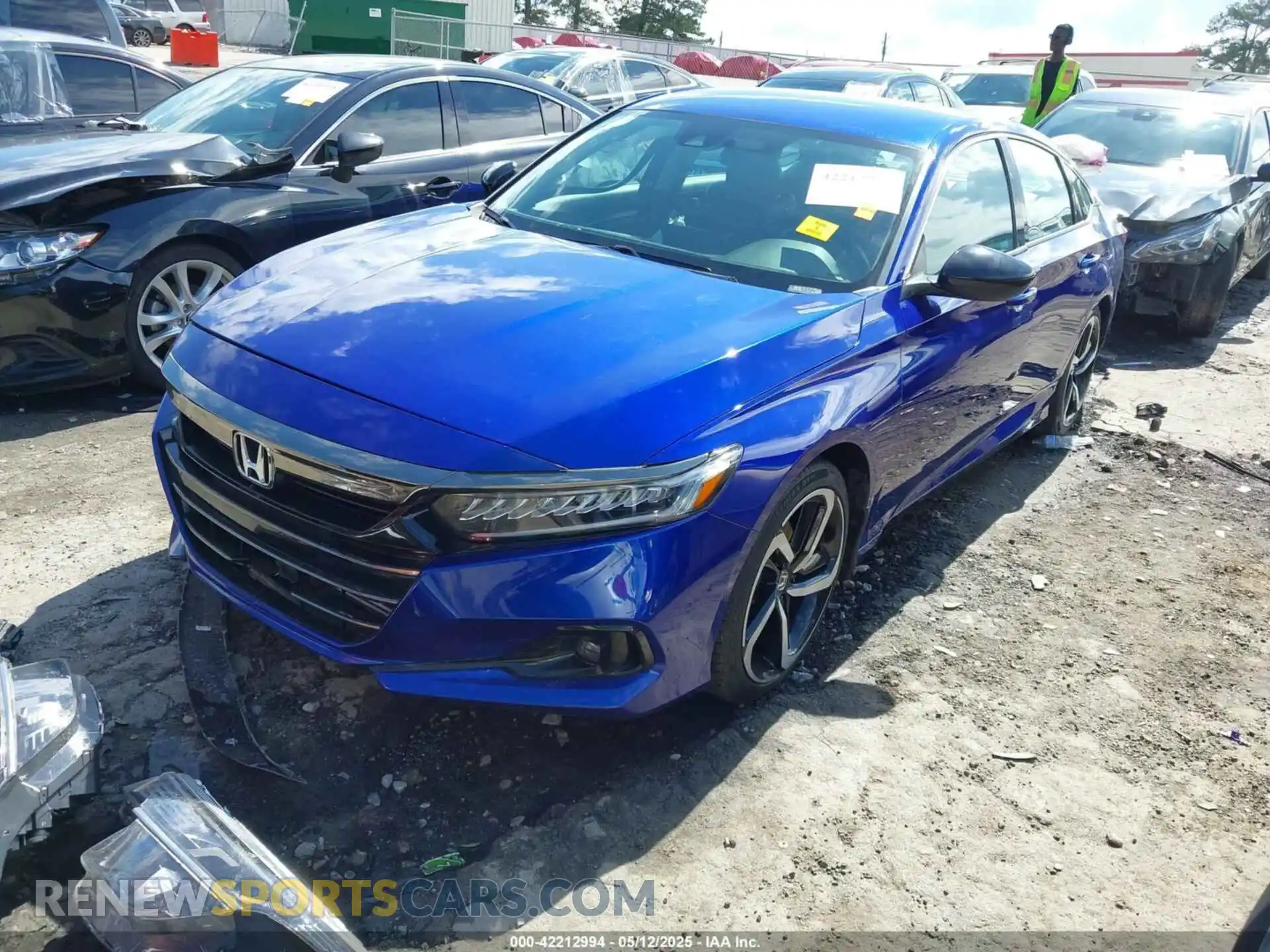 2 Photograph of a damaged car 1HGCV1F49MA073755 HONDA ACCORD 2021