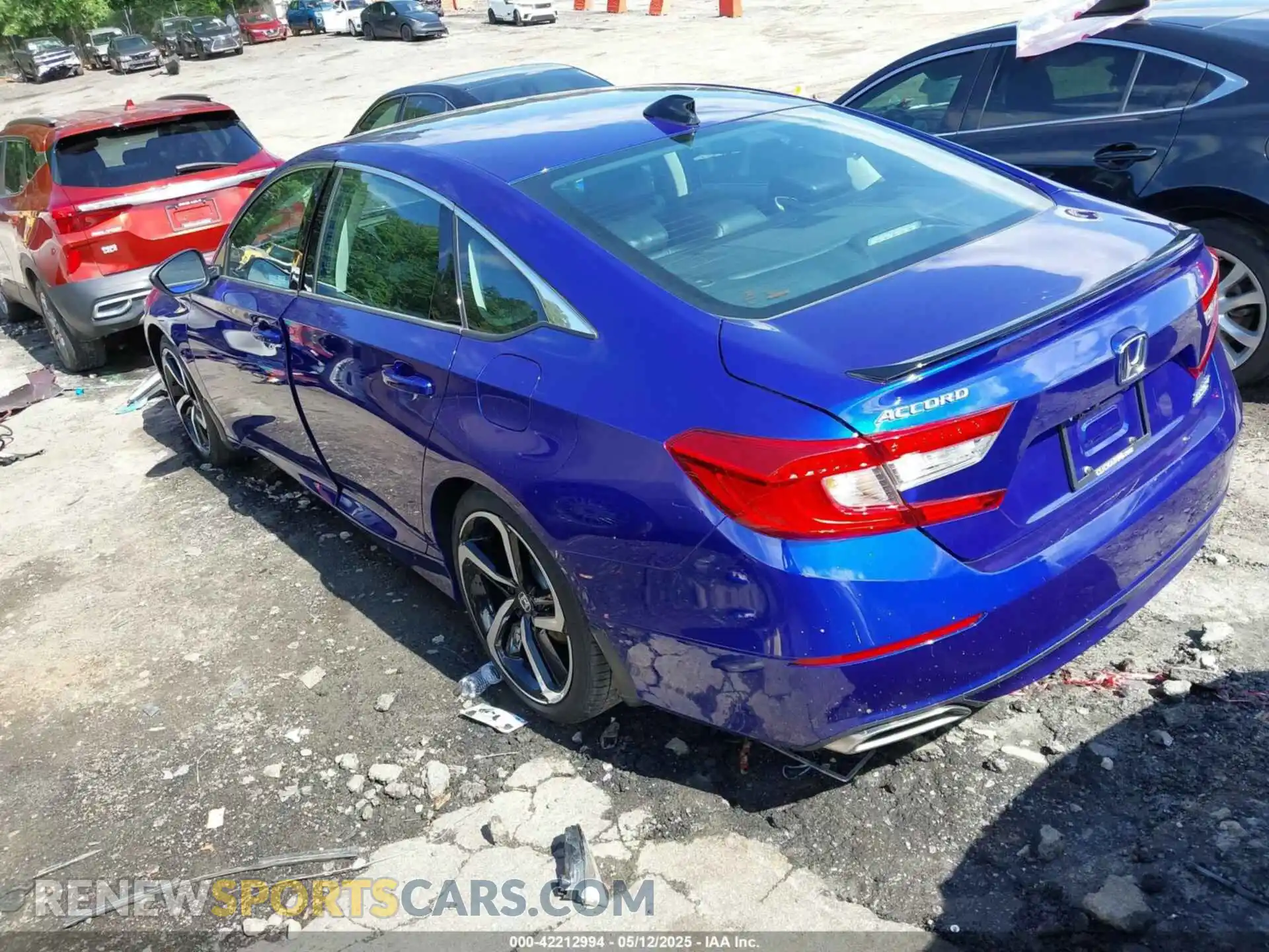 3 Photograph of a damaged car 1HGCV1F49MA073755 HONDA ACCORD 2021